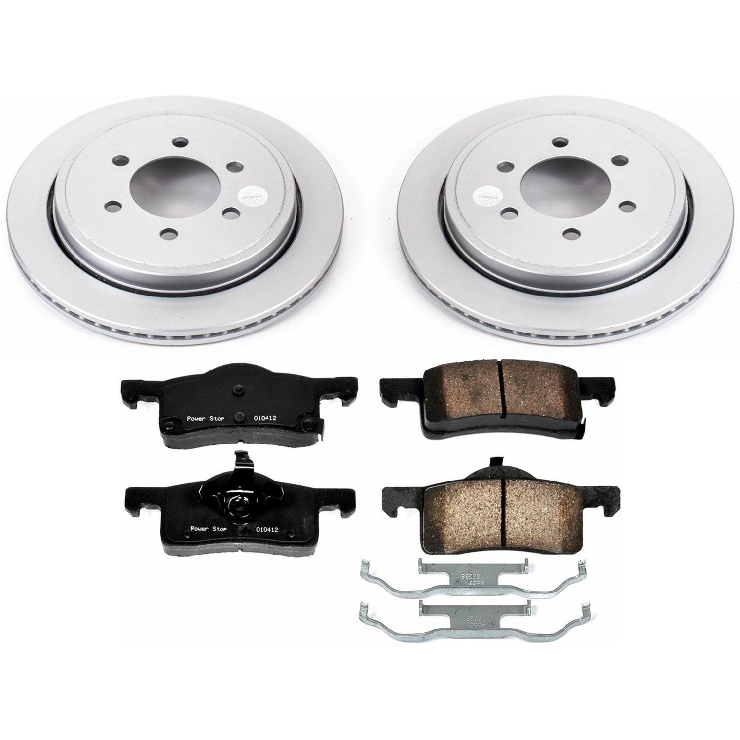 Power Stop 02-06 Ford Expedition Front & Rear Z17 Evolution Geomet Coated Brake Kit (1x psbCRK1933, 1x psbCRK1935) thumbnail 6