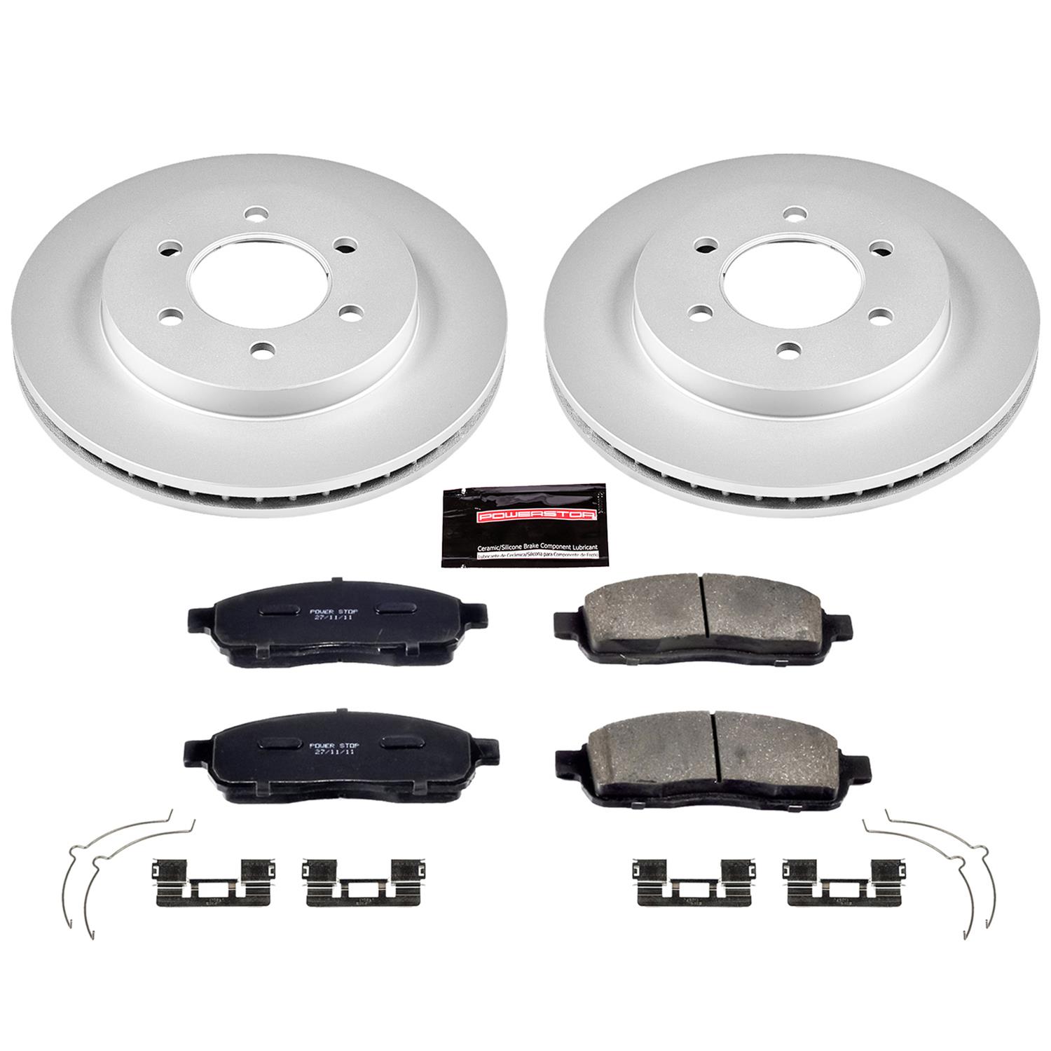 Power Stop 04-08 Ford F-150 Front & Rear Z17 Evolution Geomet Coated Brake Kit (1x psbCRK1943, 1x psbCRK1950) thumbnail 7