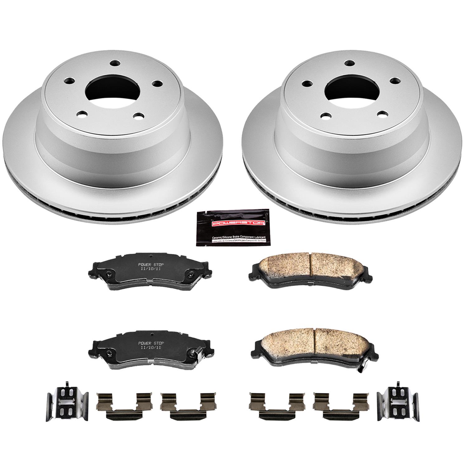 Power Stop 97-05 Chevrolet Blazer Front & Rear Z17 Evolution Geomet Coated Brake Kit (1x psbCRK2003, 1x psbCRK2004) thumbnail 6
