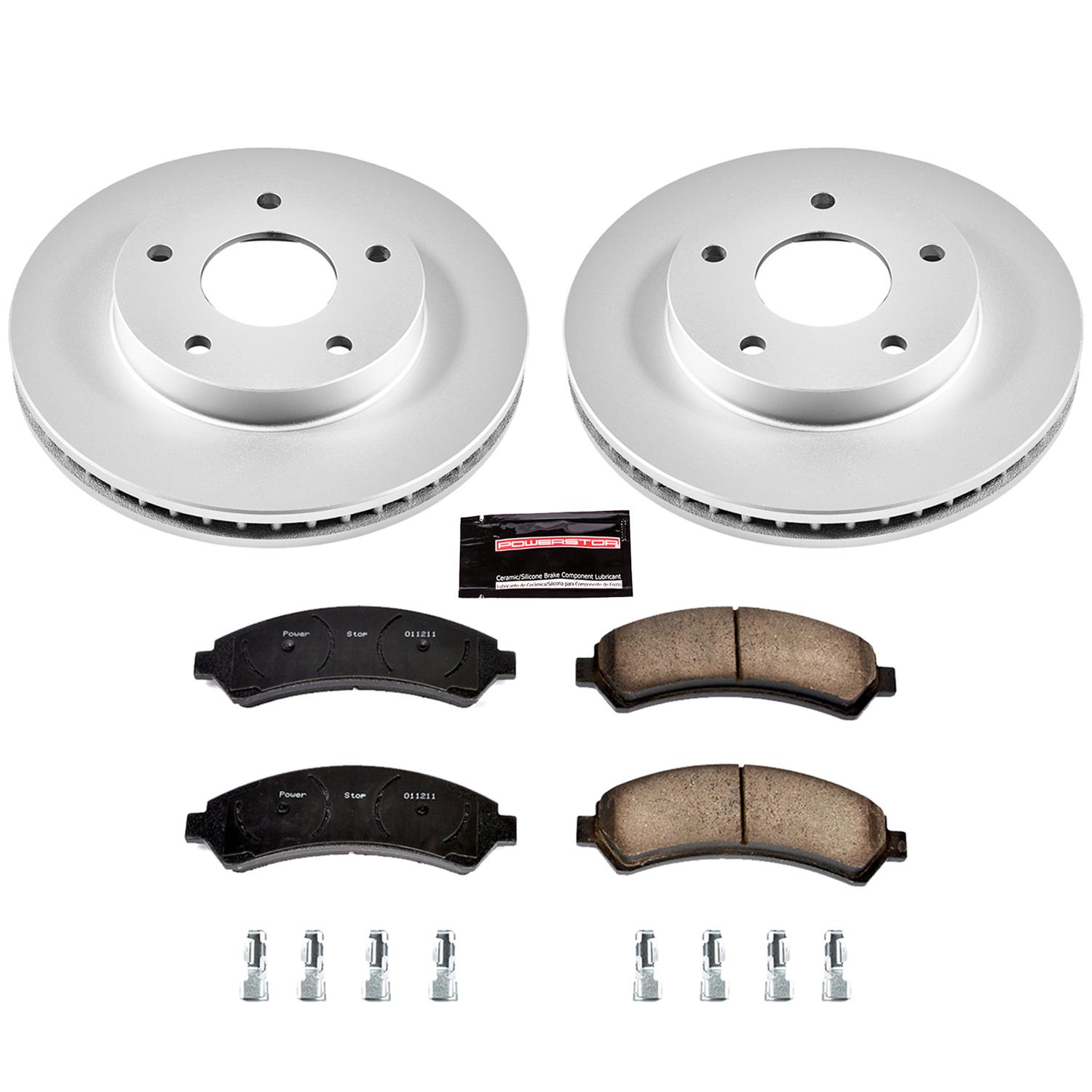 Power Stop 97-05 Chevrolet Blazer Front & Rear Z17 Evolution Geomet Coated Brake Kit (1x psbCRK2003, 1x psbCRK2004) thumbnail 8