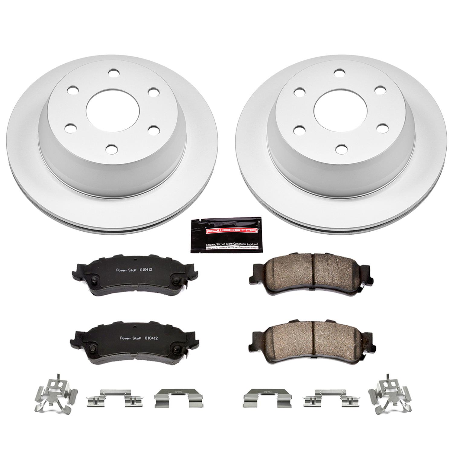 Power Stop 04-06 Lexus RX330 Front Z17 Evolution Geomet Coated Brake Kit