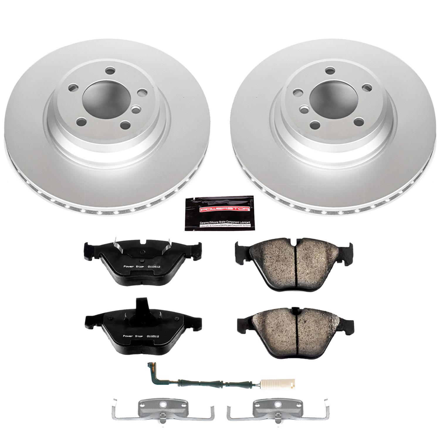 Power Stop 06-08 BMW 750i Front & Rear Z23 Evolution Sport Coated Brake Kit (1x psbCRK5283, 1x psbCRK2054) thumbnail 8