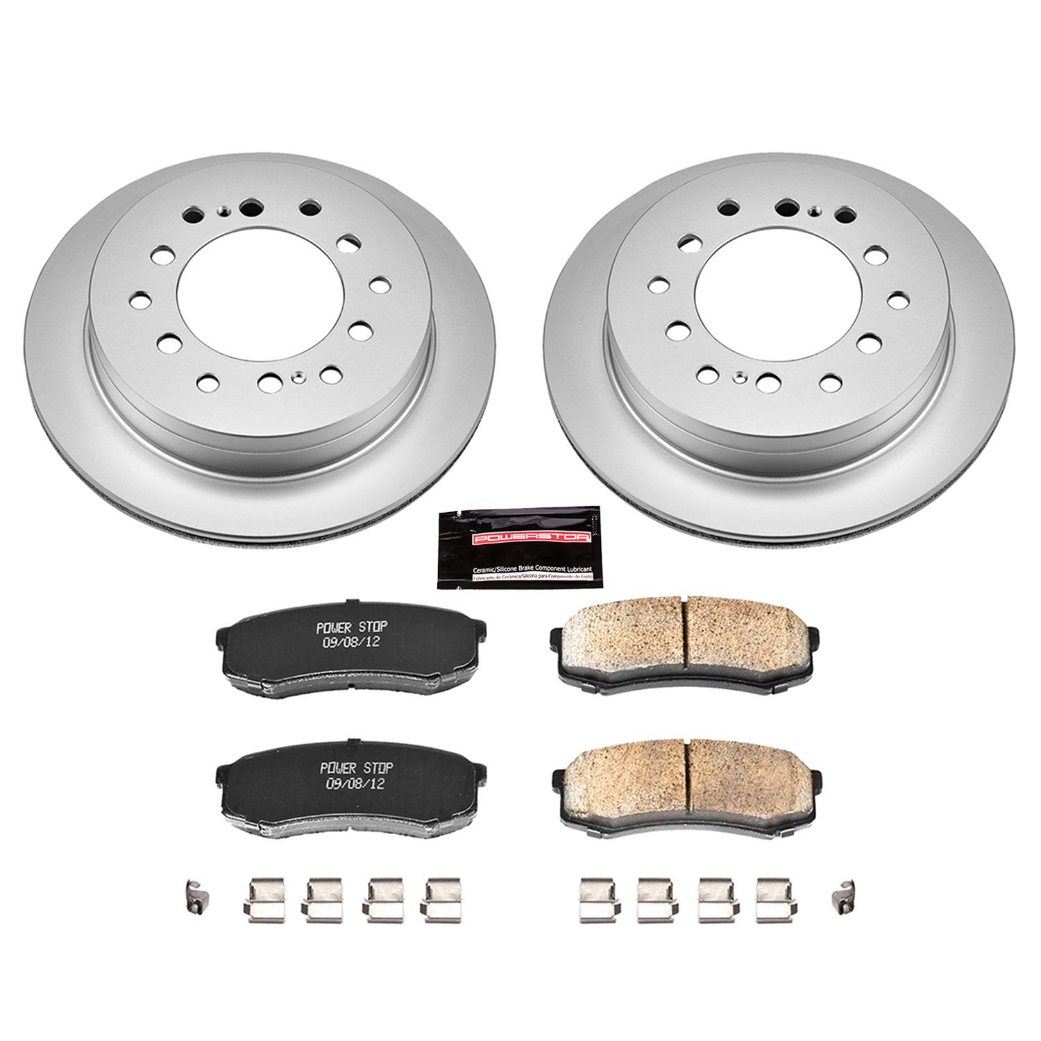 Power Stop 01-07 Toyota Sequoia Front & Rear Z17 Evolution Geomet Coated Brake Kit (1x psbCRK2324, 1x psbCRK2405) thumbnail 7