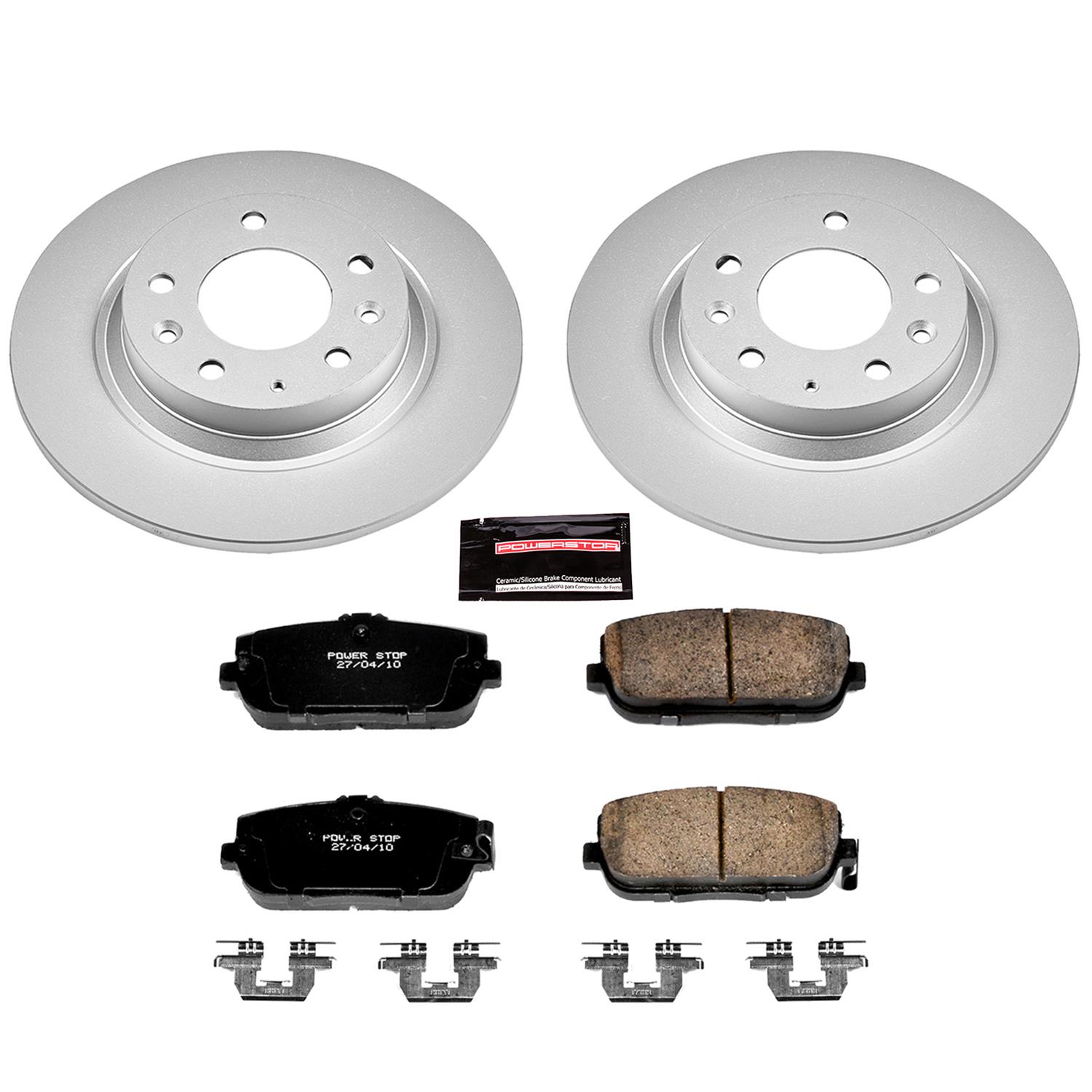 Power Stop 06-15 Mazda MX-5 Miata Front & Rear Z17 Evolution Geomet Coated Brake Kit (1x psbCRK2451, 1x psbCRK4659) thumbnail 5
