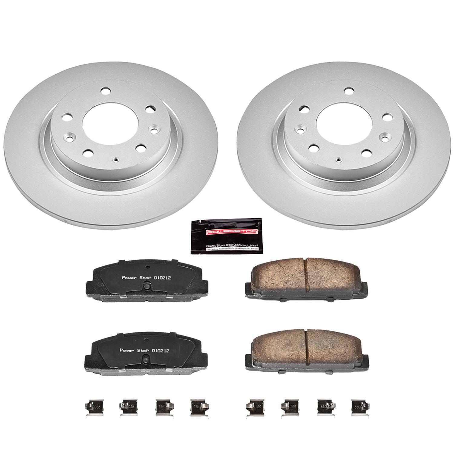 Power Stop 03-05 Mazda 6 Front & Rear Z17 Evolution Geomet Coated Brake Kit (1x psbCRK2452, 1x psbCRK2448) thumbnail 5