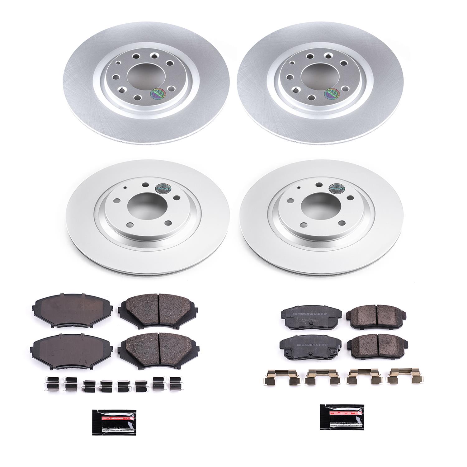 Power Stop 04-11 Mazda RX-8 Front & Rear Z17 Evolution Geomet Coated Brake Kit (1x psbCRK3146, 1x psbCRK3026) thumbnail 6