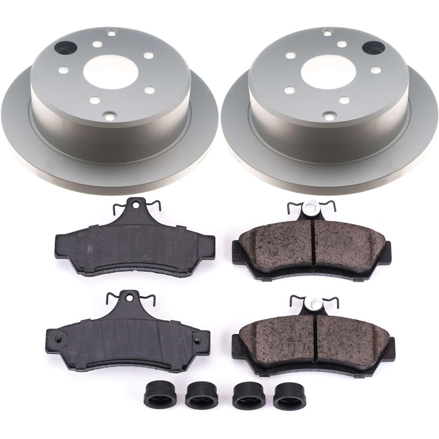 Power Stop 2004 Pontiac GTO Front & Rear Z17 Evolution Geomet Coated Brake Kit (1x psbCRK2965, 1x psbCRK2935) thumbnail 6