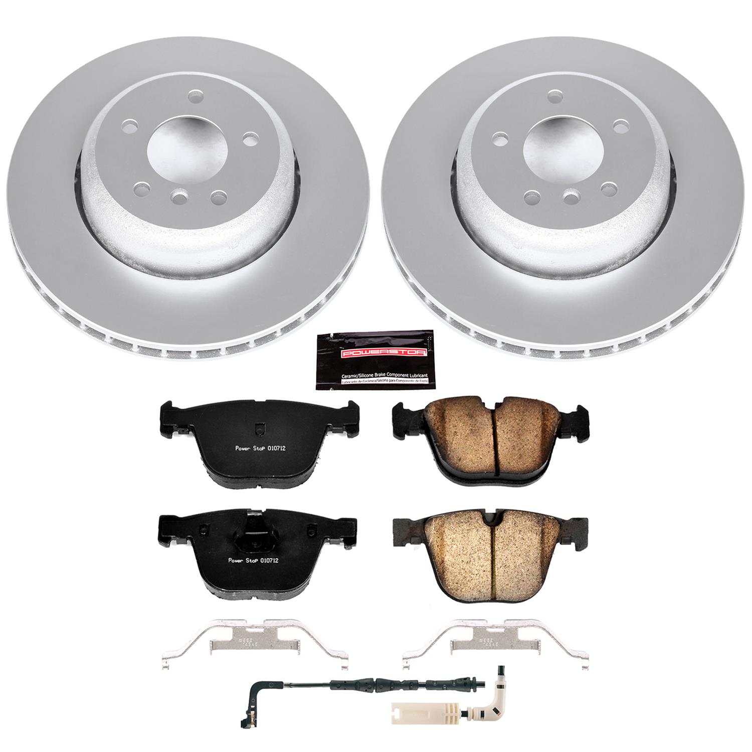 Power Stop 08-10 BMW 535i Front & Rear Z23 Evolution Sport Coated Brake Kit (1x psbCRK2940, 1x psbCRK2918) thumbnail 6
