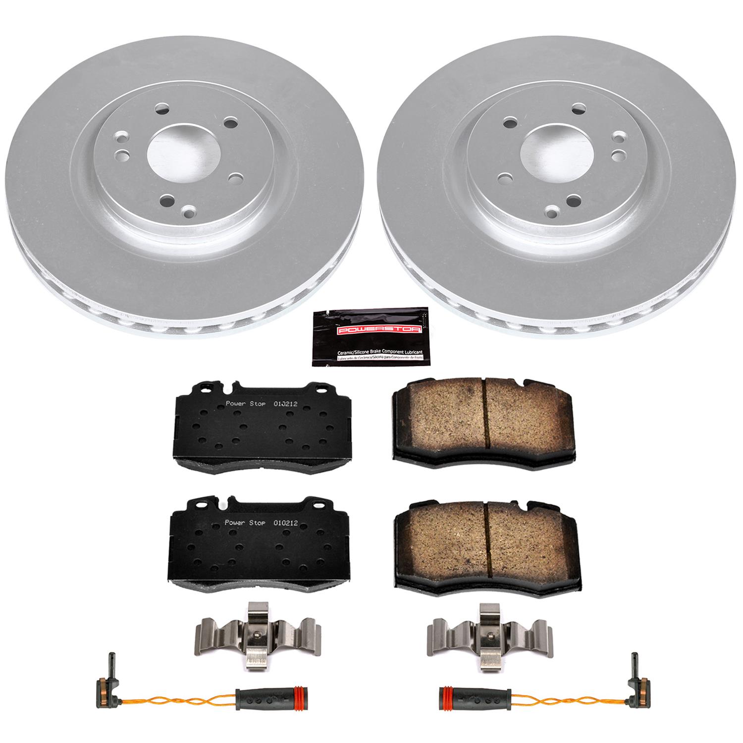 Power Stop 05-06 Mercedes-Benz SLK350 Front & Rear Z23 Coated Brake Kit (1x psbCRK620, 1x psbCRK2950) thumbnail 4