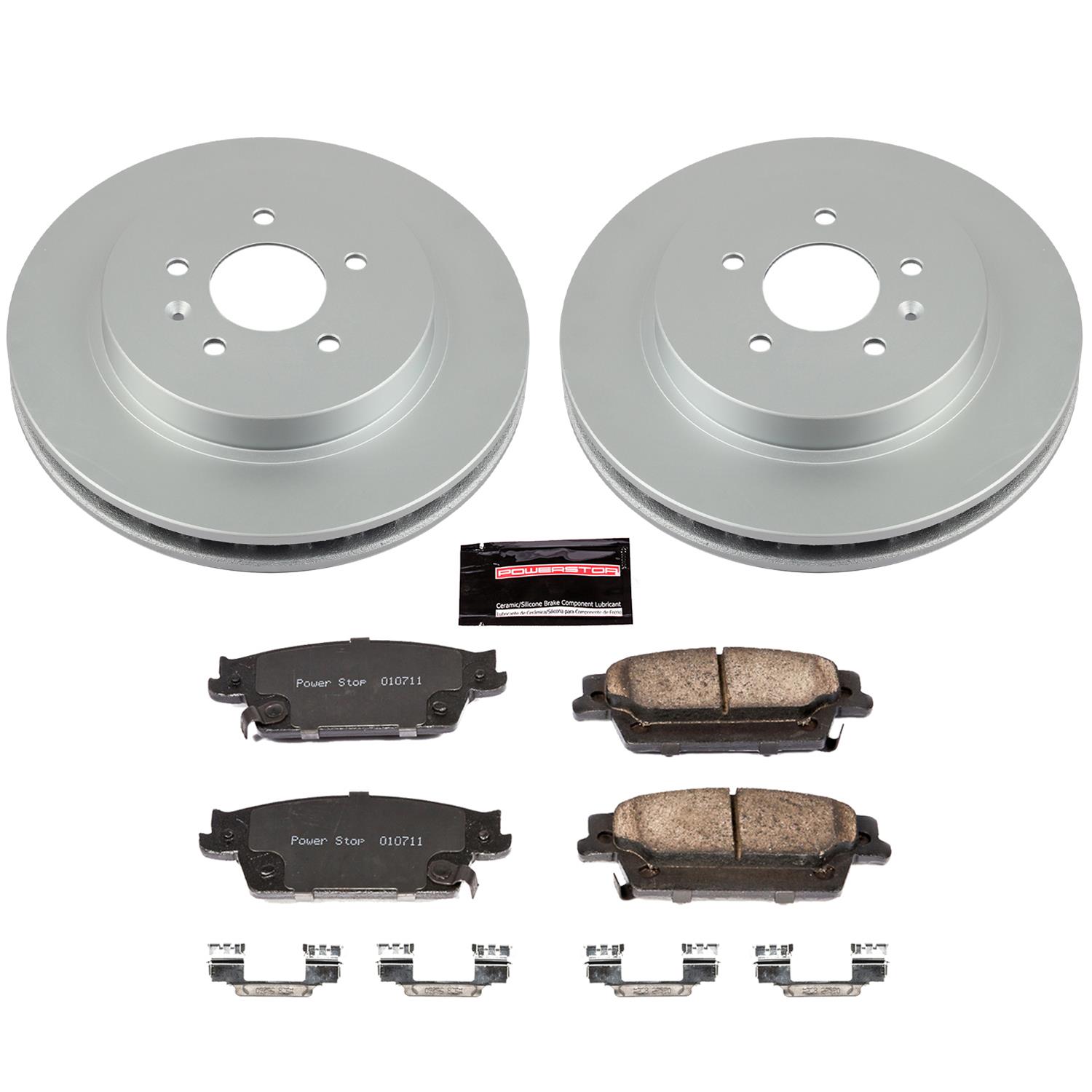 Power Stop 09-11 Cadillac STS Front & Rear Z17 Evolution Geomet Coated Brake Kit (1x psbCRK5538, 1x psbCRK2958) thumbnail 7