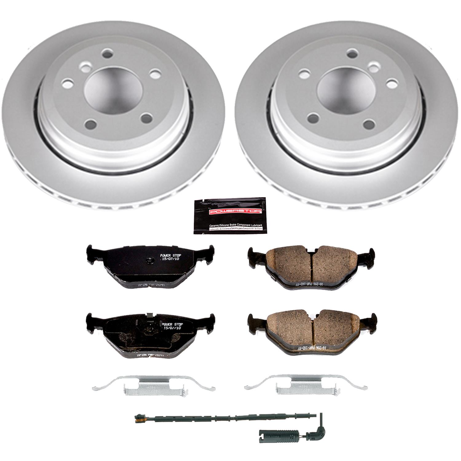 Power Stop 01-05 BMW 325xi Front & Rear Z23 Evolution Sport Coated Brake Kit (1x psbCRK2970, 1x psbCRK868) thumbnail 6