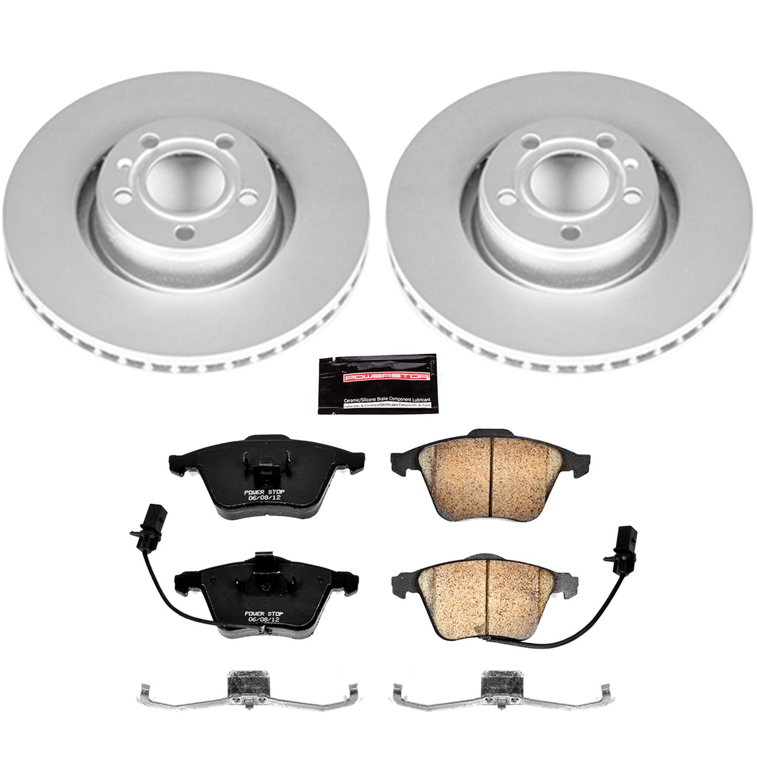 Power Stop 05-11 Audi A6 Front & Rear Z23 Evolution Sport Coated Brake Kit (1x psbCRK2993, 1x psbCRK4625) thumbnail 8