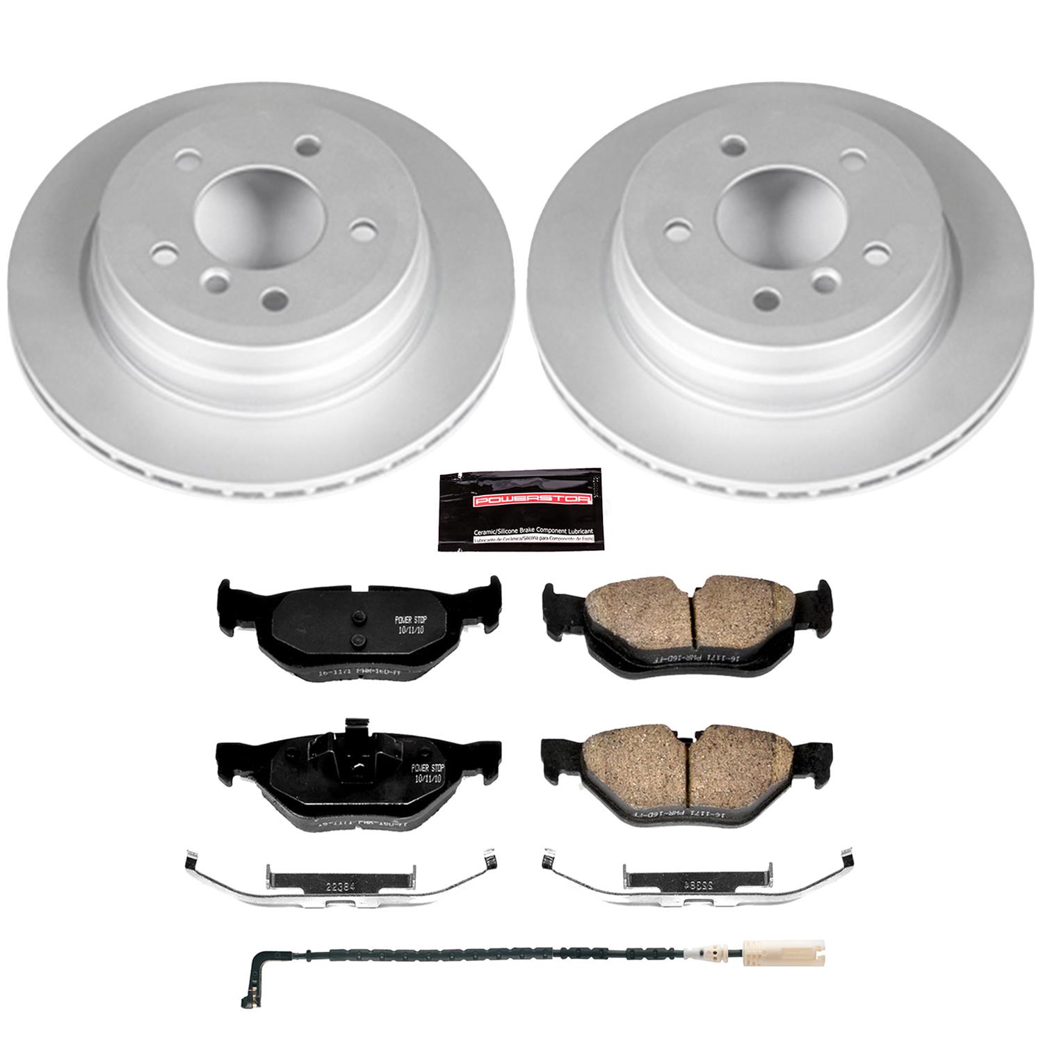 Power Stop 2006 BMW 325xi Front & Rear Z23 Evolution Sport Coated Brake Kit (1x psbCRK3001, 1x psbCRK4589) thumbnail 9