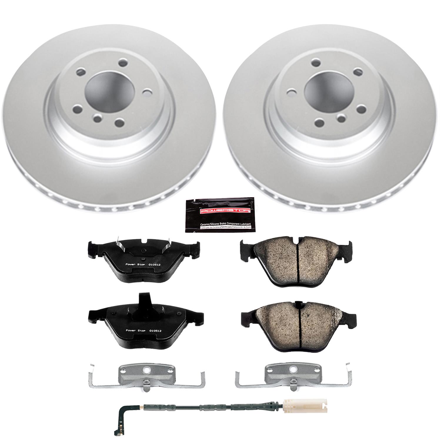 Power Stop 2009 BMW 335i xDrive Front & Rear Z23 Evolution Sport Coated Brake Kit (1x psbCRK045, 1x psbCRK3015) thumbnail 8