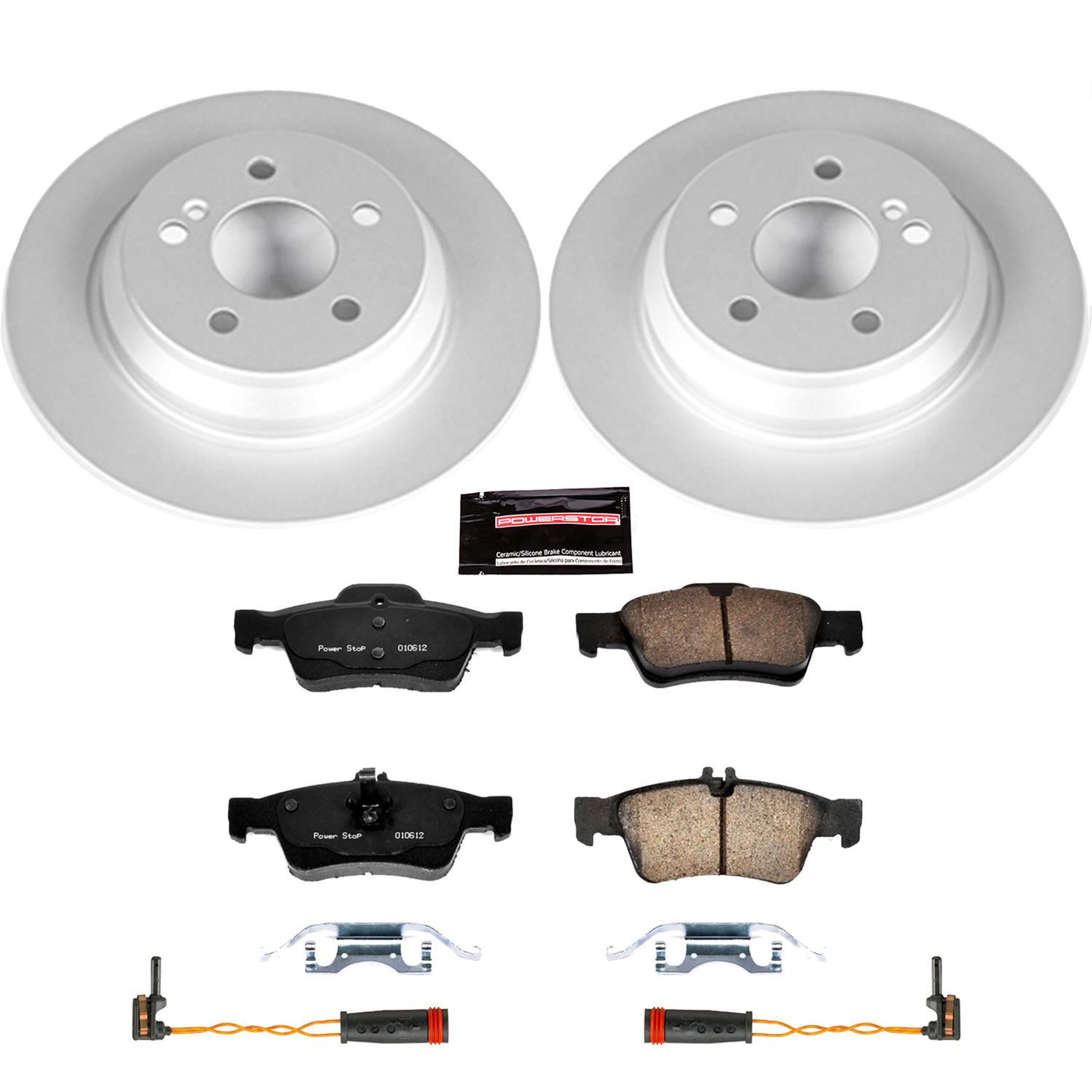 Power Stop 2006 Mercedes-Benz S350 Front & Rear Z23 Evolution Sport Coated Brake Kit (1x psbCRK2932, 1x psbCRK3069) thumbnail 5