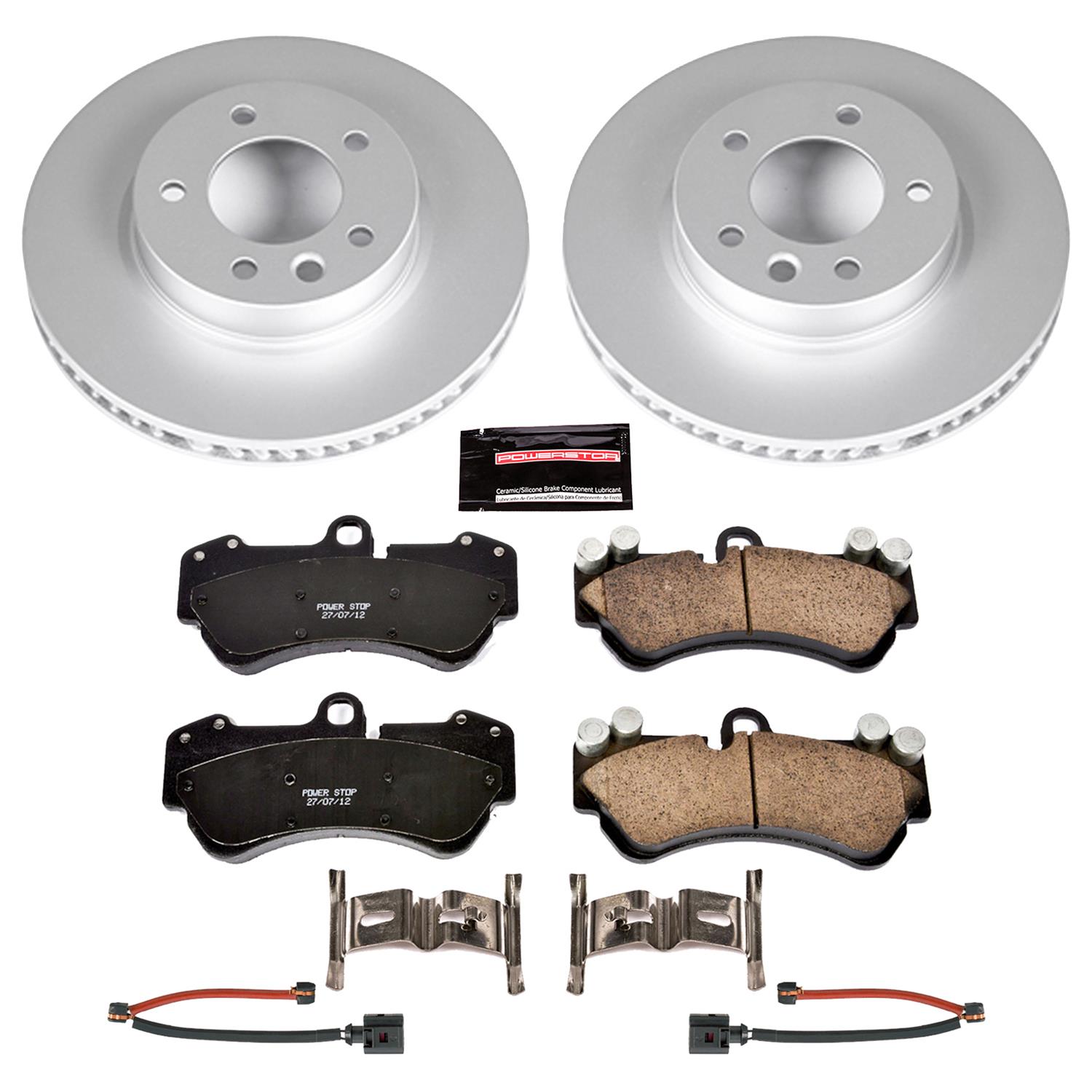 Power Stop 04-06 Porsche Cayenne Front & Rear Z23 Evolution Sport Coated Brake Kit (1x psbCRK4554, 1x psbCRK5312) thumbnail 6