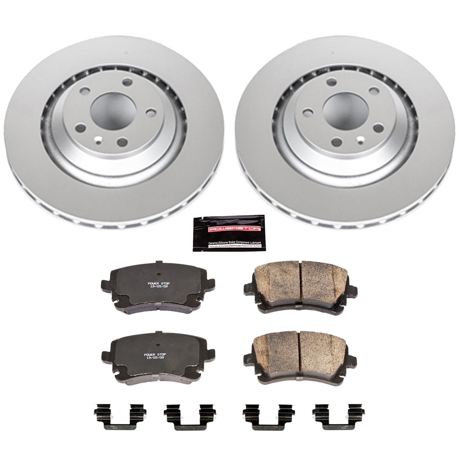 Power Stop 05-11 Audi A6 Quattro Front & Rear Z23 Evolution Sport Coated Brake Kit (1x psbCRK5277, 1x psbCRK4567) thumbnail 7