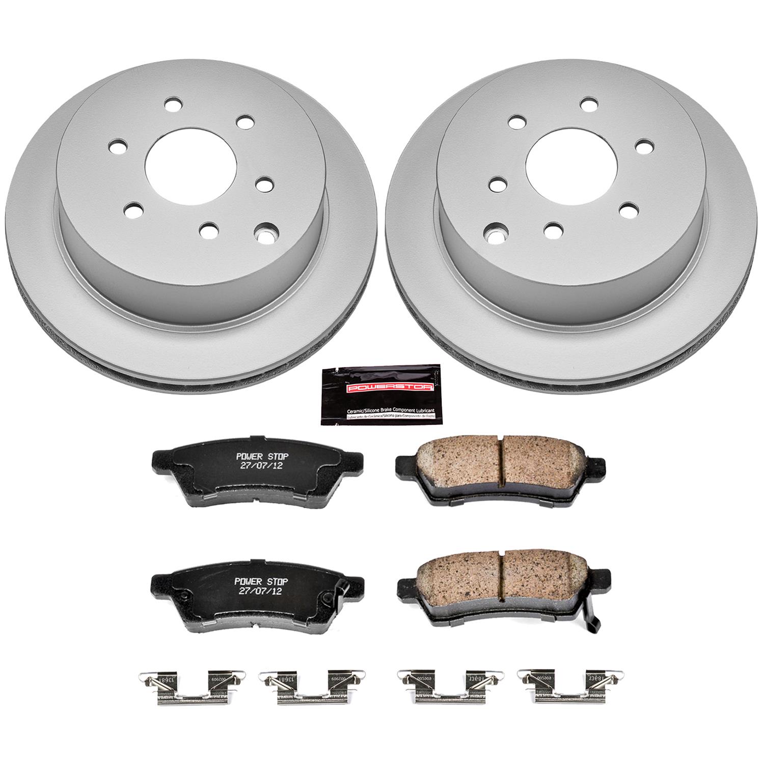 PowerStop CRK8357 PowerStop Z17 Evolution Plus GEOMET Coated Brake