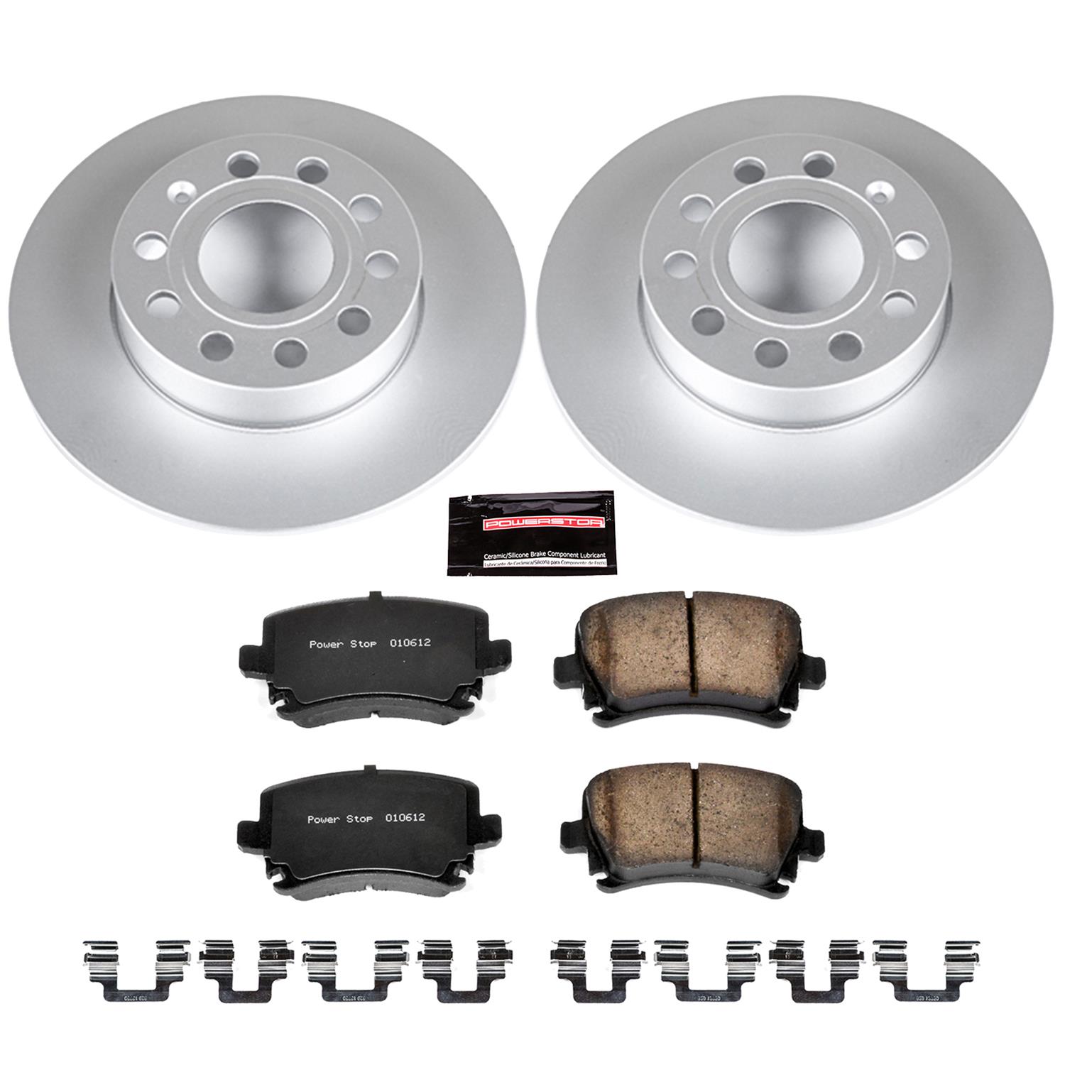 Power Stop 05-10 Volkswagen Jetta Front & Rear Z23 Evolution Sport Coated Brake Kit (1x psbCRK4623, 1x psbCRK4627) thumbnail 6