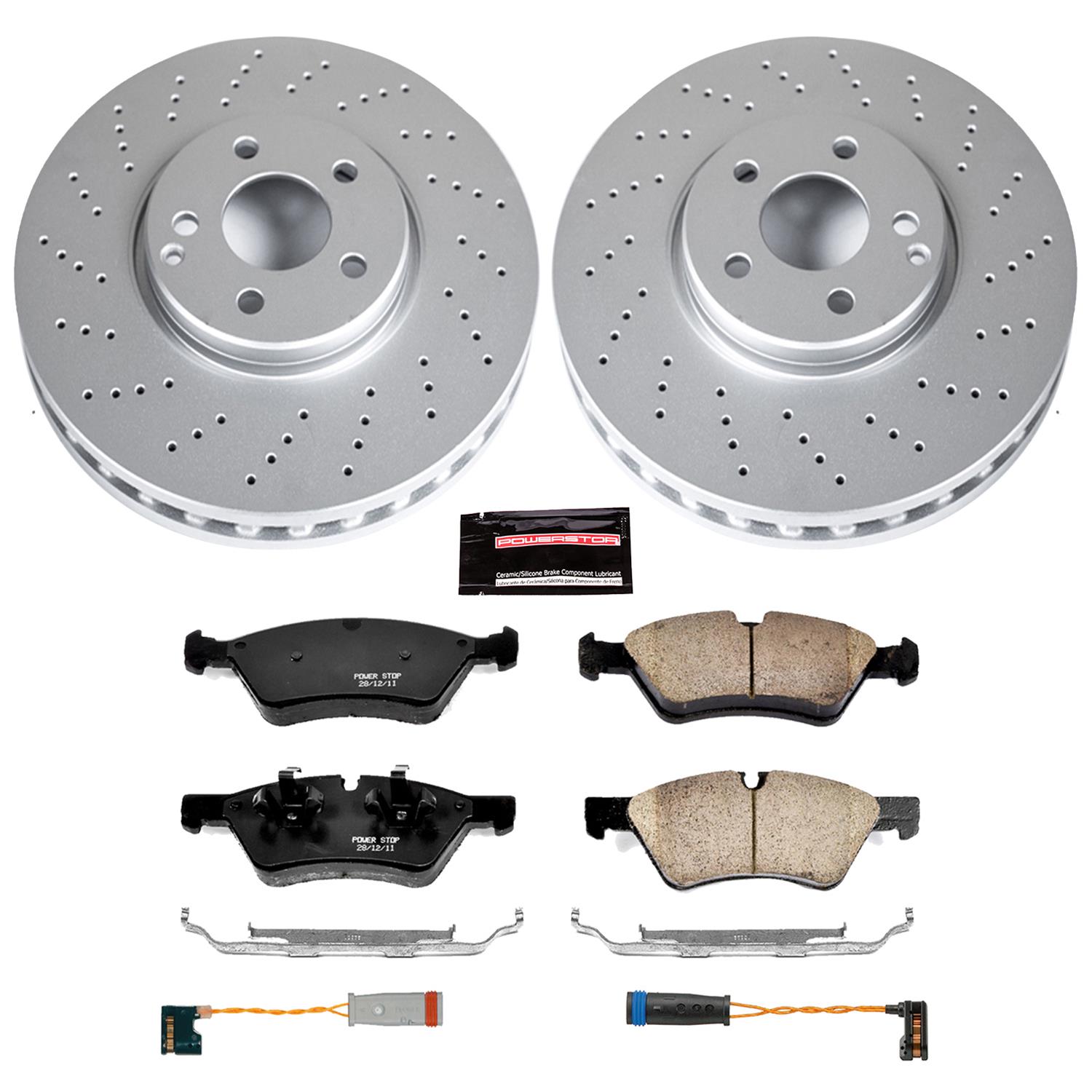 Power Stop 2006 Mercedes-Benz E500 Front & Rear Z23 Evolution Sport Coated Brake Kit (1x psbCRK4644, 1x psbCRK5322) thumbnail 5