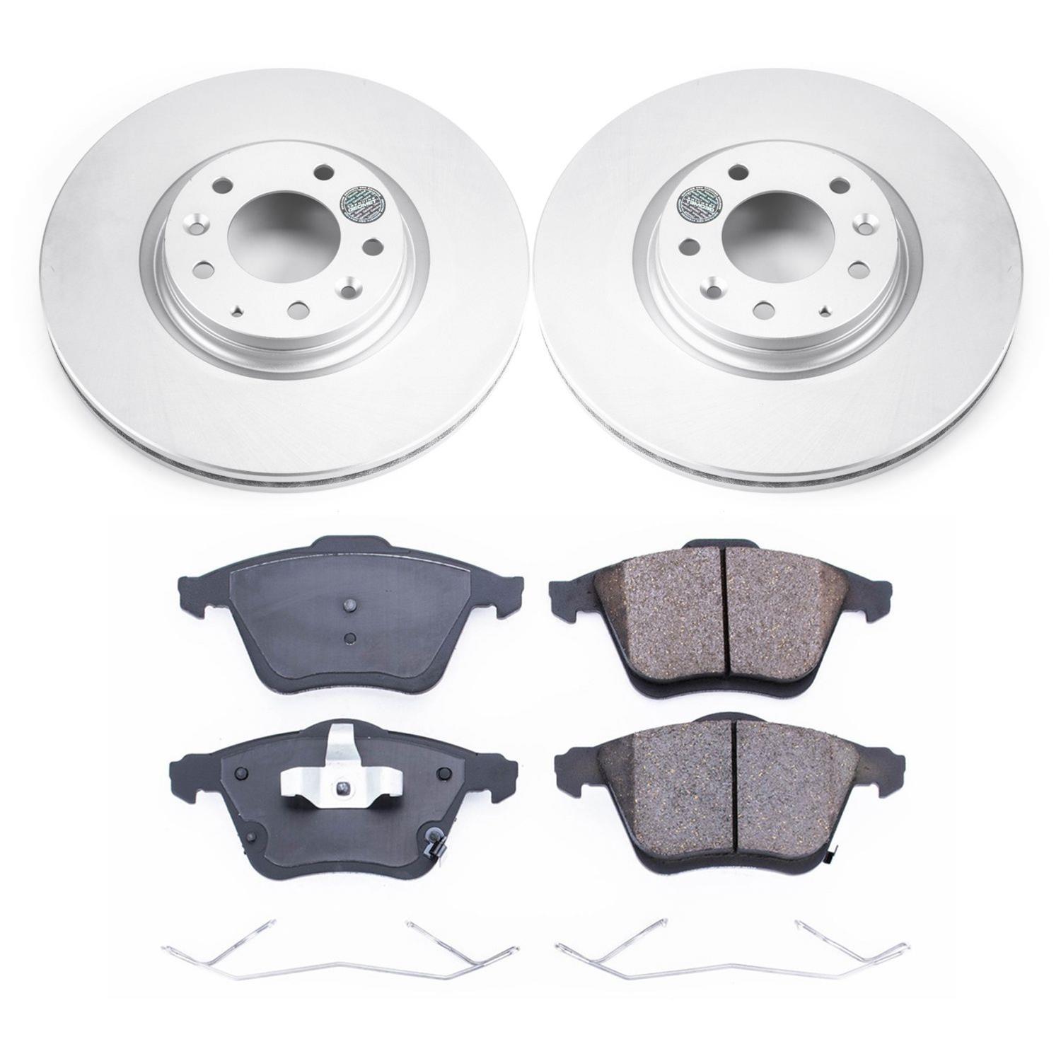 Power Stop 06-07 Mazda 6 Front & Rear Z17 Evolution Geomet Coated Brake Kit (1x psbCRK4660, 1x psbCRK4655) thumbnail 7