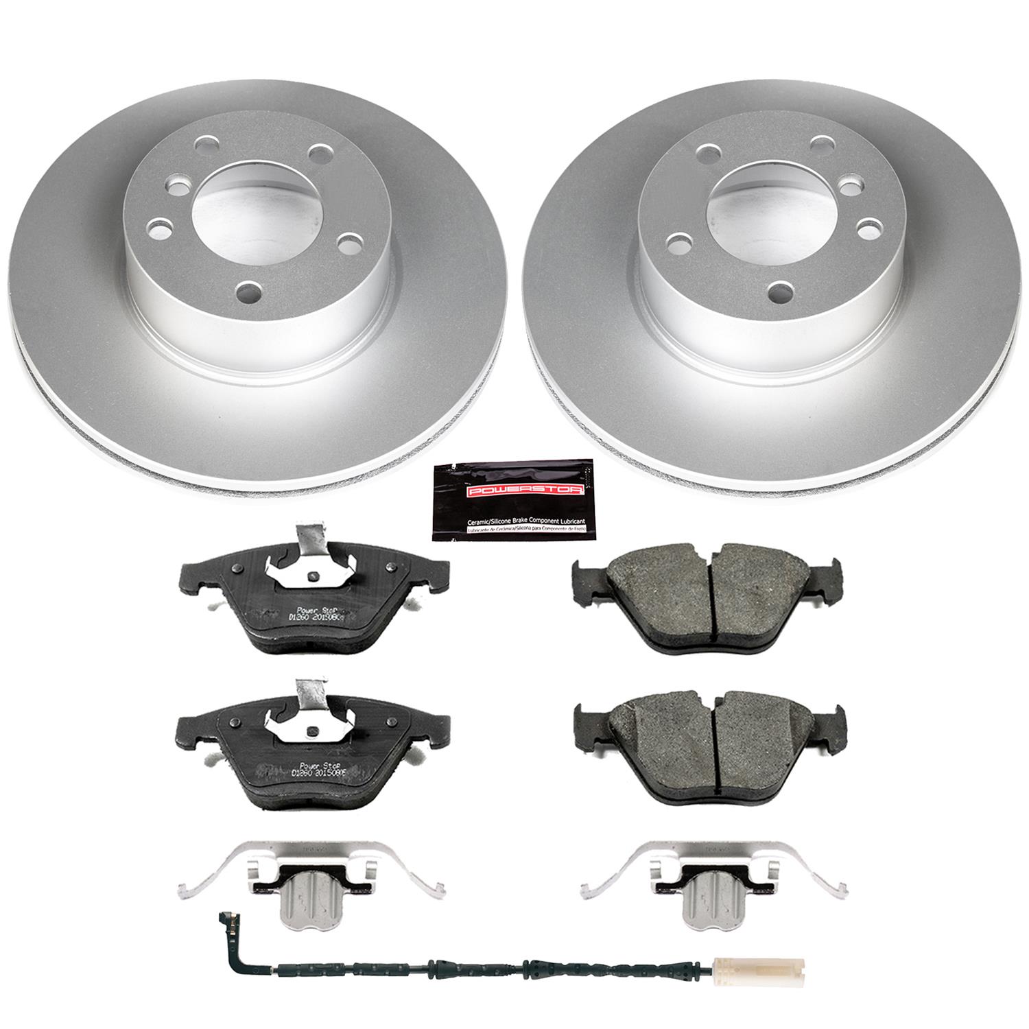 Power Stop 08-10 BMW 328i Front & Rear Z23 Evolution Sport Coated Brake Kit (1x psbCRK4677, 1x psbCRK044) thumbnail 5