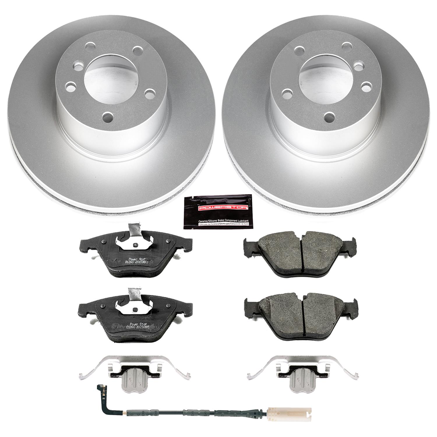 Power Stop 09-10 BMW 328i xDrive Front & Rear Z23 Evolution Sport Coated Brake Kit (1x psbCRK4678, 1x psbCRK3002) thumbnail 5