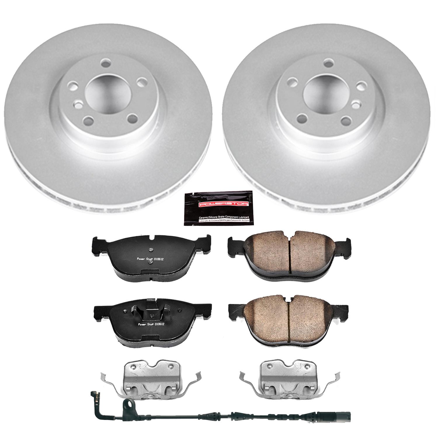Power Stop 07-10 BMW X5 Front & Rear Z23 Evolution Sport Coated Brake Kit (1x psbCRK4692, 1x psbCRK5985) thumbnail 2