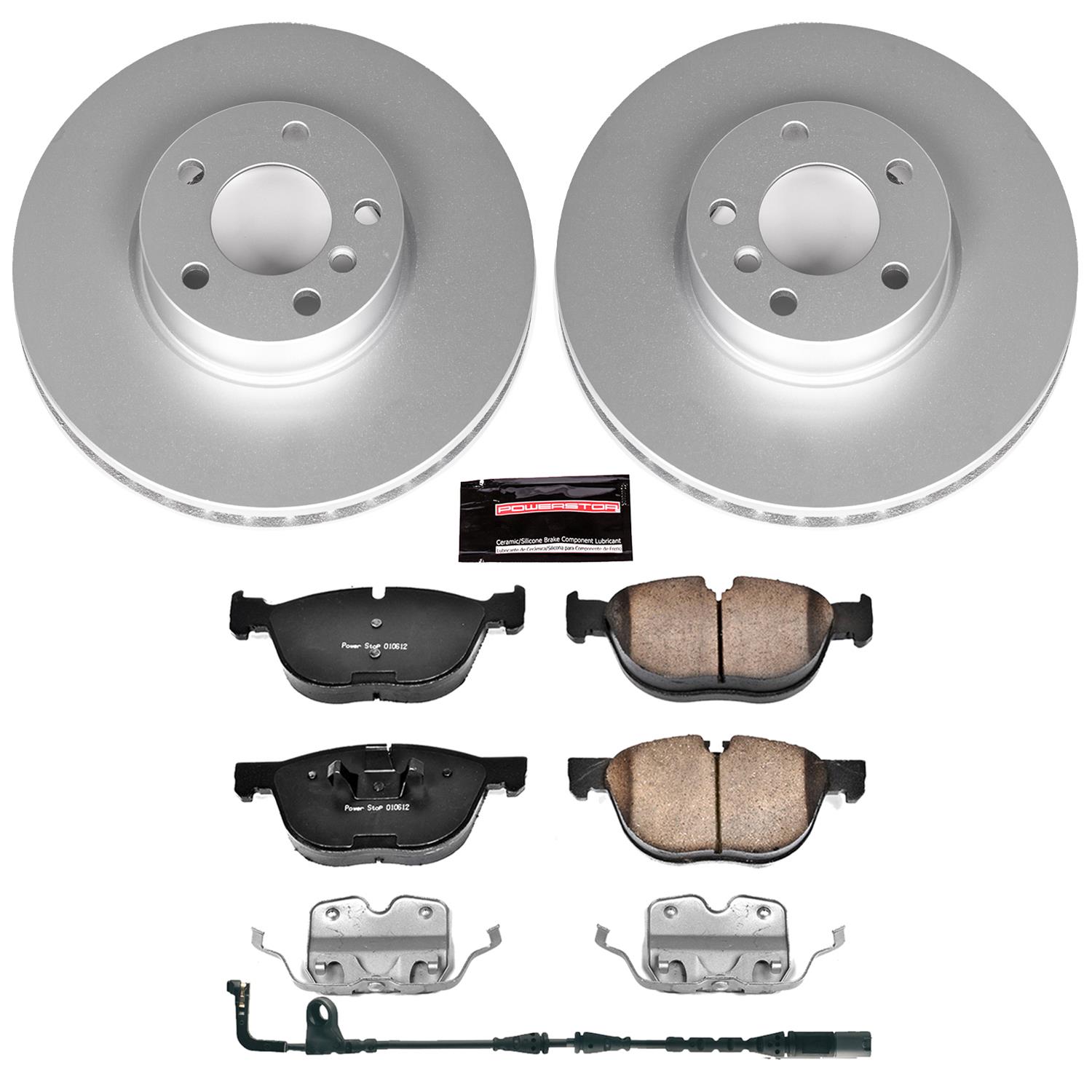 Power Stop 07-10 BMW X5 Front & Rear Z23 Evolution Sport Coated Brake Kit (1x psbCRK4693, 1x psbCRK5984) thumbnail 5