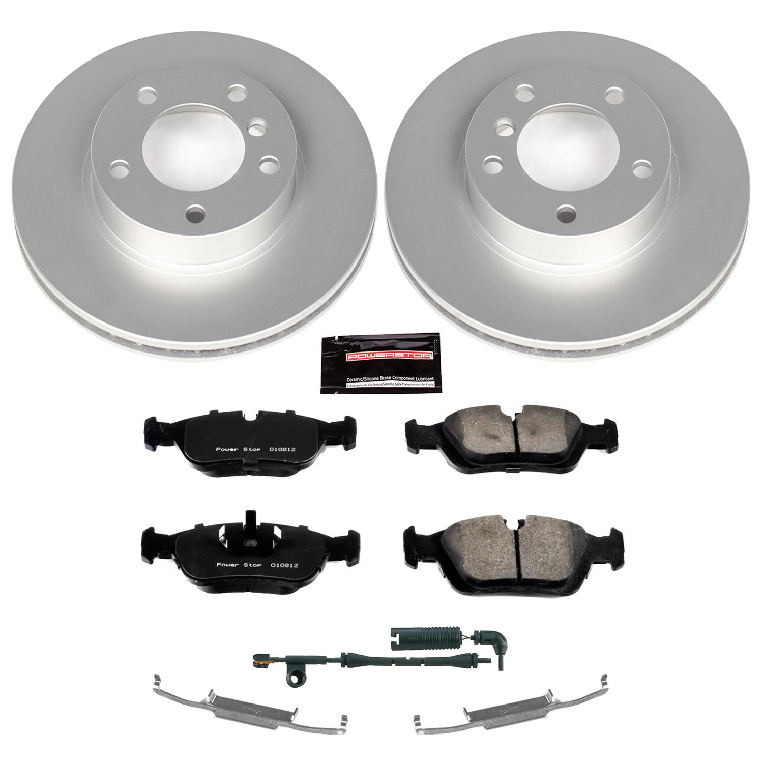 Power Stop 03-05 BMW Z4 Front & Rear Z23 Evolution Sport Coated Brake Kit (1x psbCRK497, 1x psbCRK5130) thumbnail 5