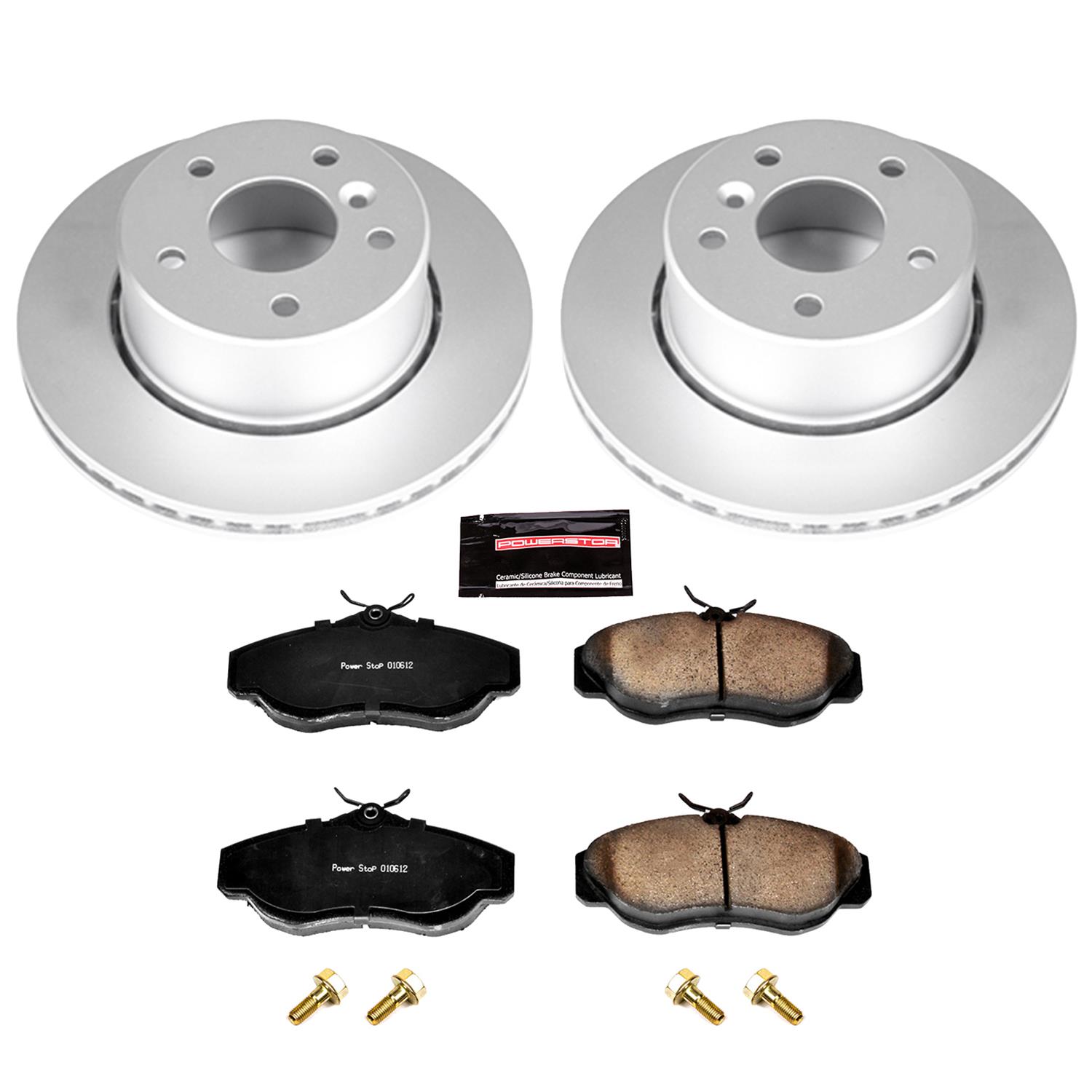 Power Stop 99-04 Land Rover Discovery Front & Rear Z23 Evolution Sport Coated Brake Kit (1x psbCRK5106, 1x psbCRK6152) thumbnail 8