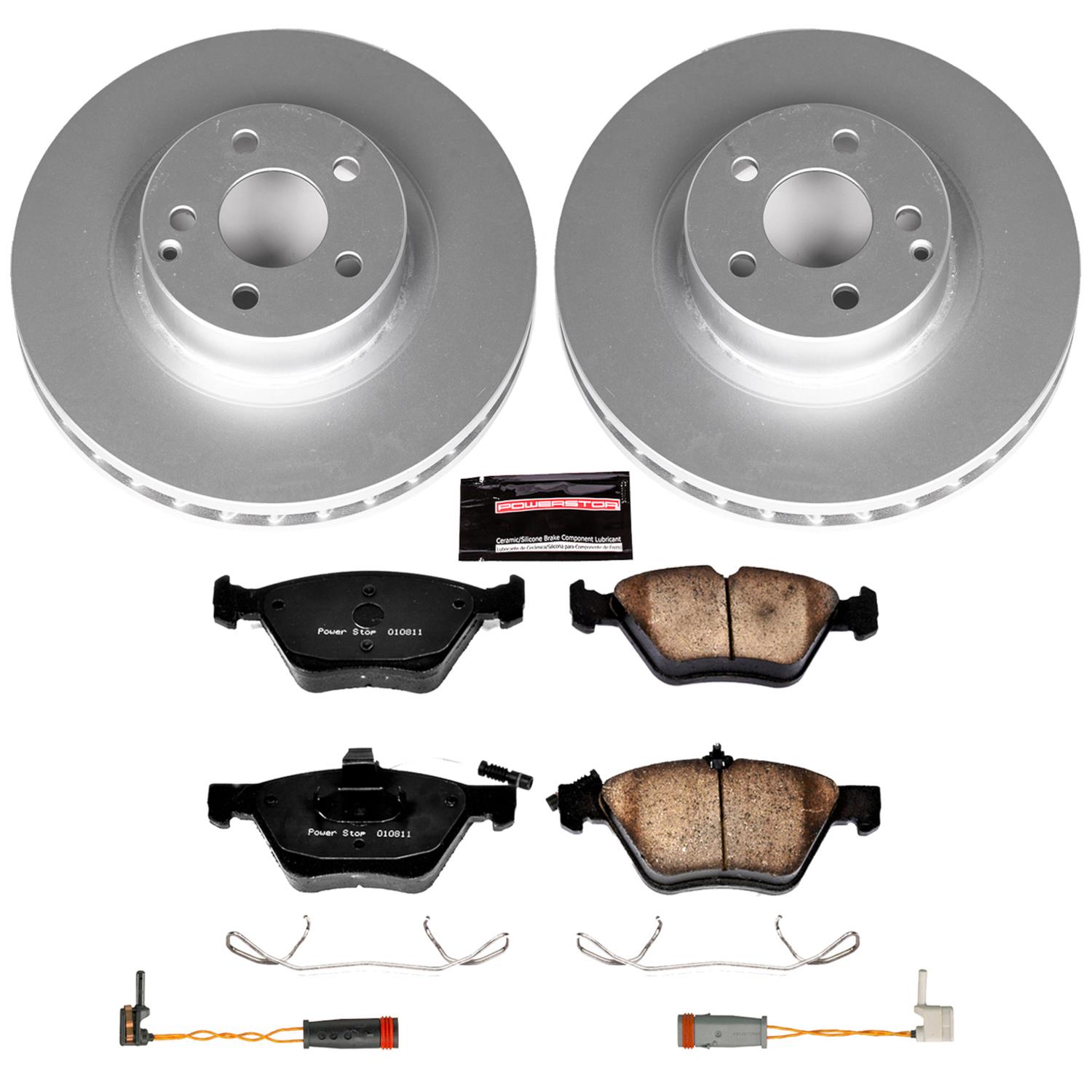 Power Stop 04-05 Mercedes-Benz E320 Front & Rear Z23 Evolution Sport Coated Brake Kit (1x psbCRK5320, 1x psbCRK5168) thumbnail 2