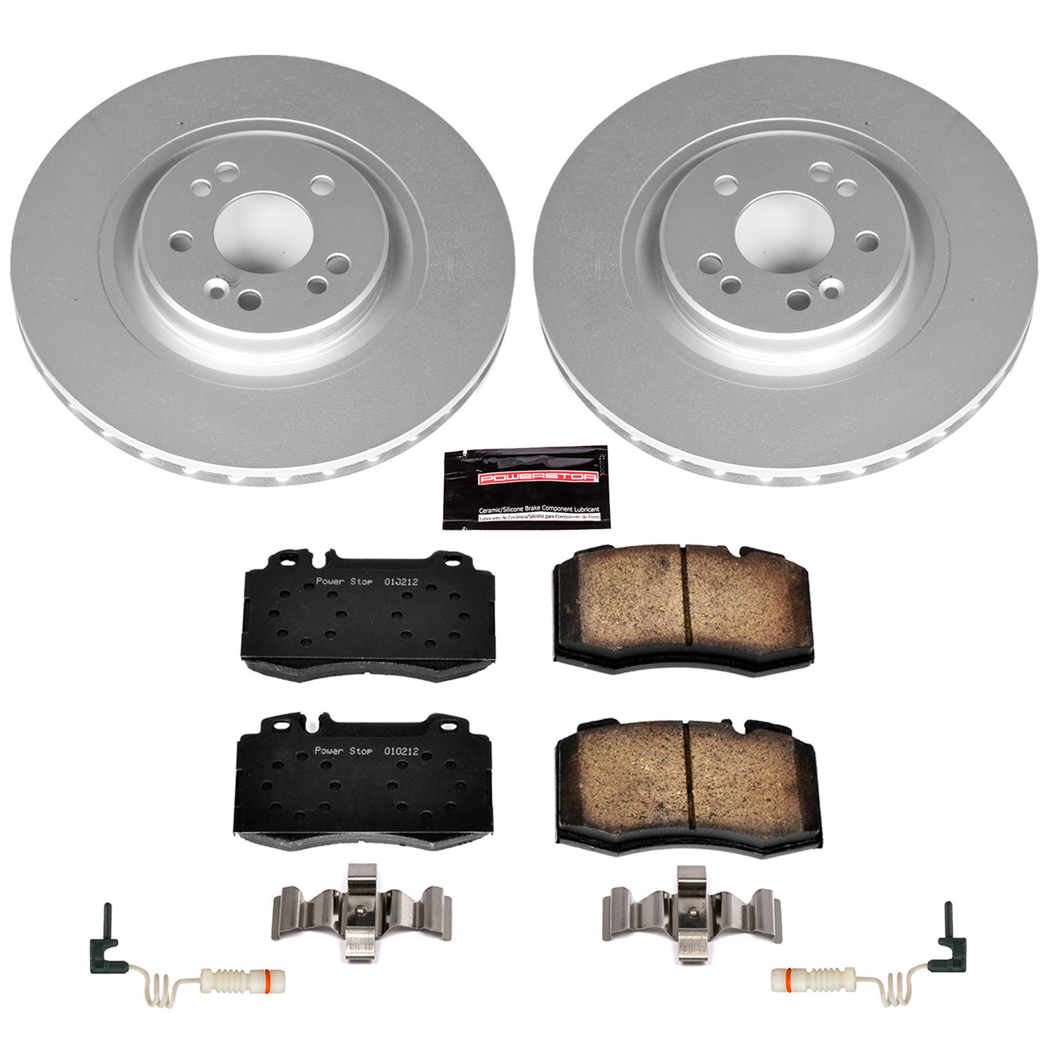 Power Stop 00-01 Mercedes-Benz ML430 Front & Rear Z23 Evolution Sport Coated Brake Kit (1x psbCRK5261, 1x psbCRK5236) thumbnail 2