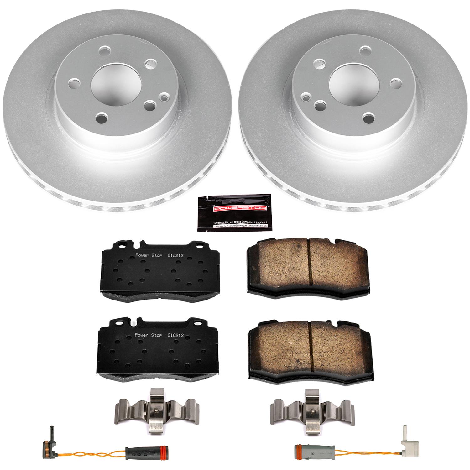 Power Stop 04-06 Mercedes-Benz E500 Front & Rear Z23 Evolution Sport Coated Brake Kit (1x psbCRK5320, 1x psbCRK5239) thumbnail 5