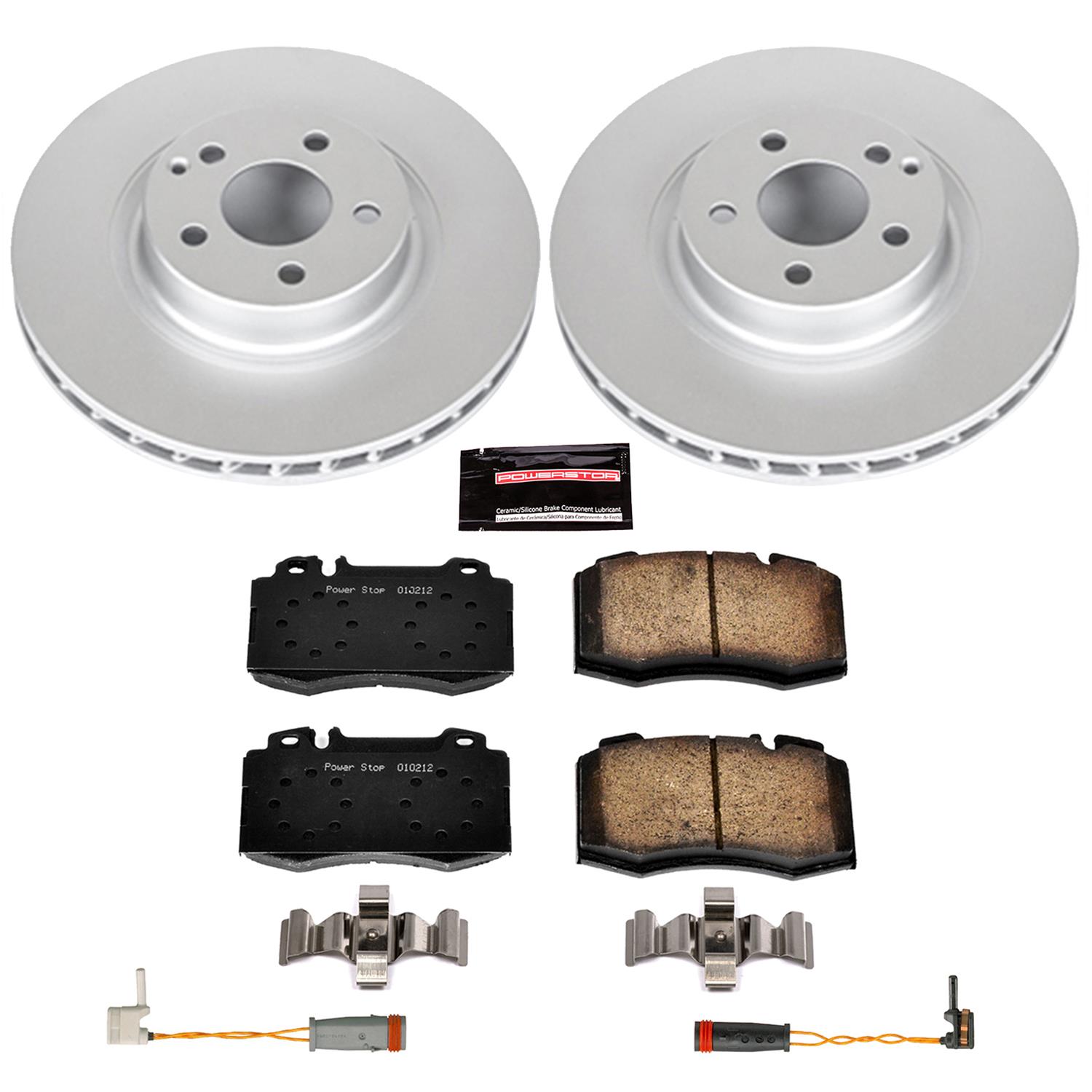 Power Stop 07-09 Mercedes-Benz E350 Front & Rear Z23 Evolution Sport Coated Brake Kit (1x psbCRK5241, 1x psbCRK5322) thumbnail 5