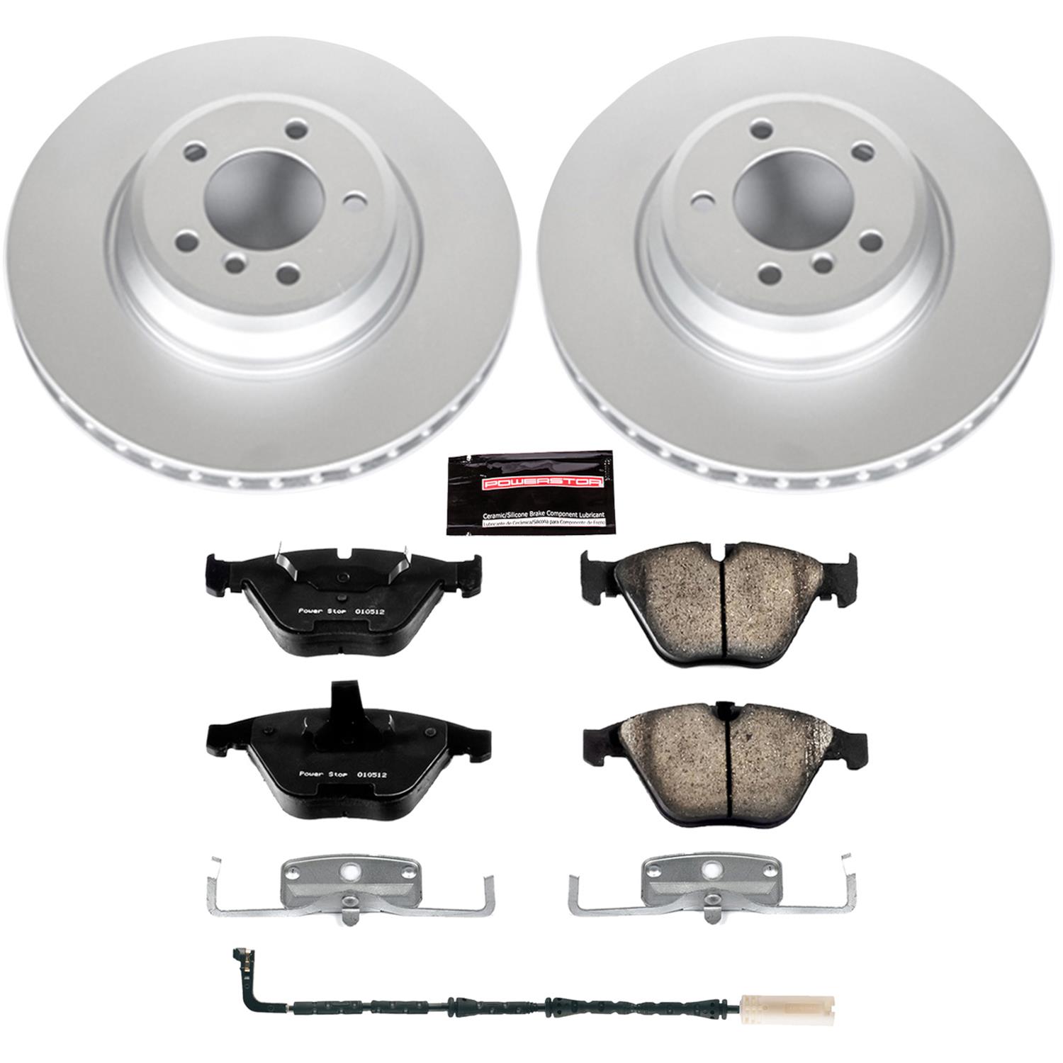Power Stop 2009 BMW 335d Front & Rear Z23 Evolution Sport Coated Brake Kit (1x psbCRK045, 1x psbCRK5281) thumbnail 9
