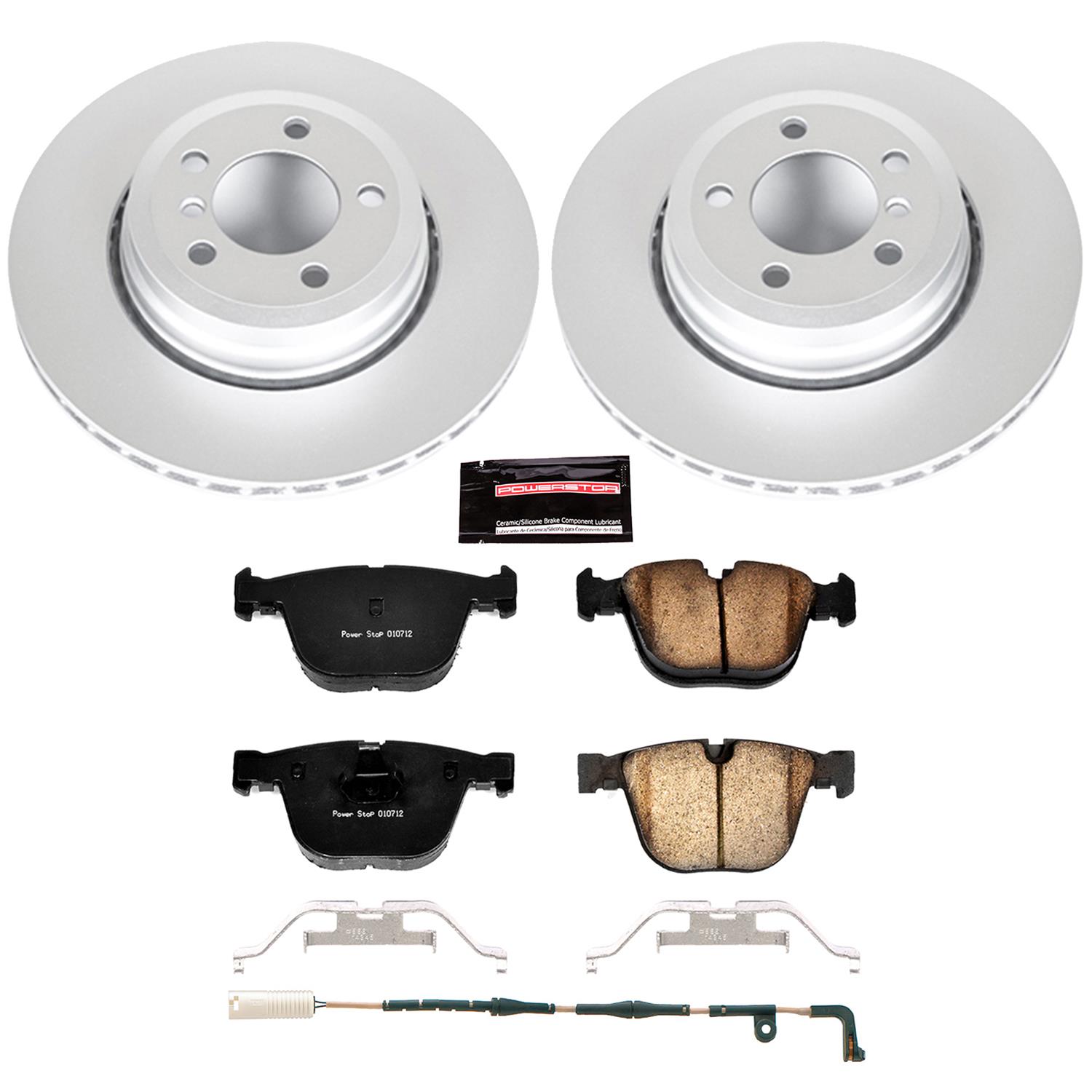 Power Stop 06-08 BMW 750i Front & Rear Z23 Evolution Sport Coated Brake Kit (1x psbCRK5283, 1x psbCRK2054) thumbnail 7