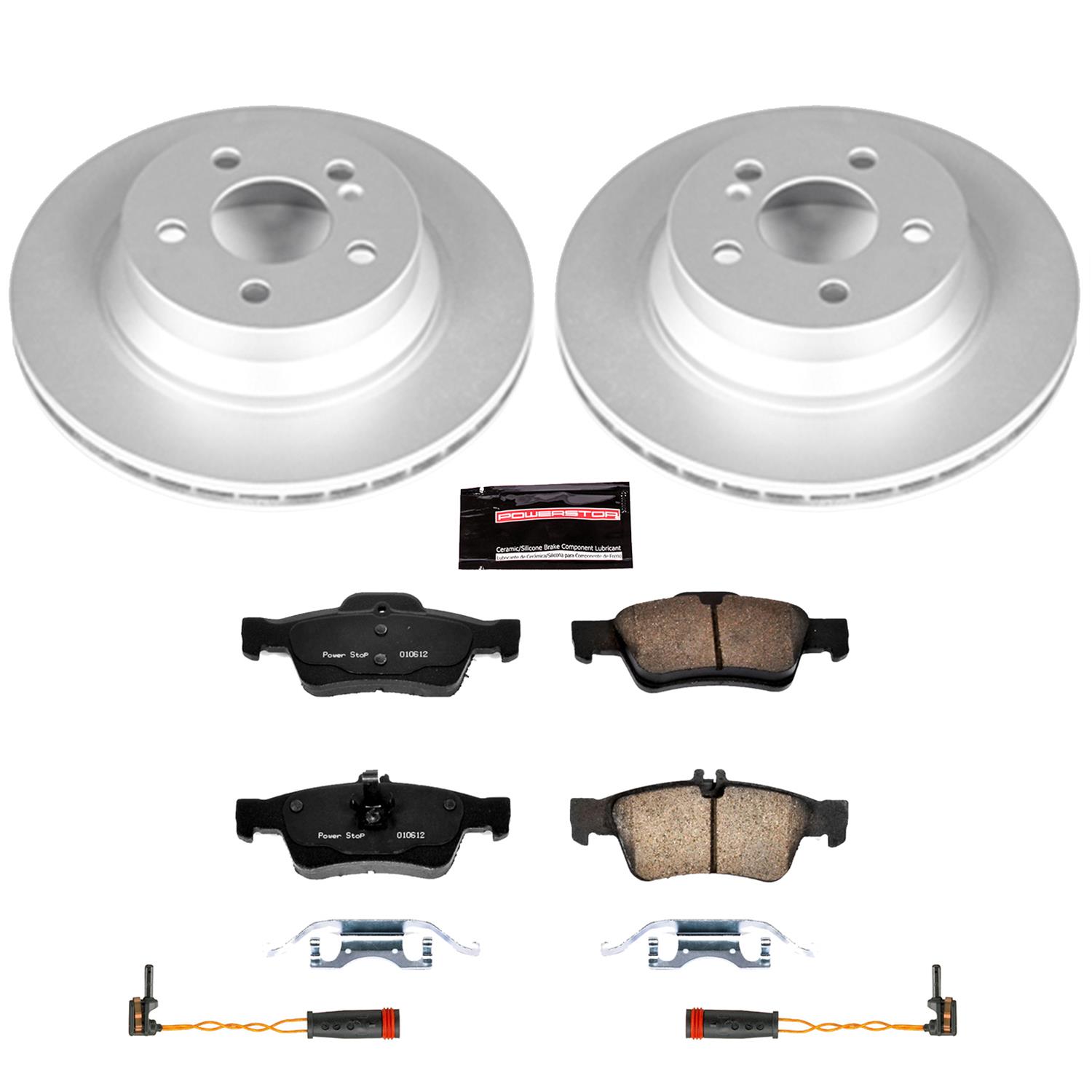 Power Stop 04-06 Mercedes-Benz E500 Front & Rear Z23 Evolution Sport Coated Brake Kit (1x psbCRK7770, 1x psbCRK5322) thumbnail 8