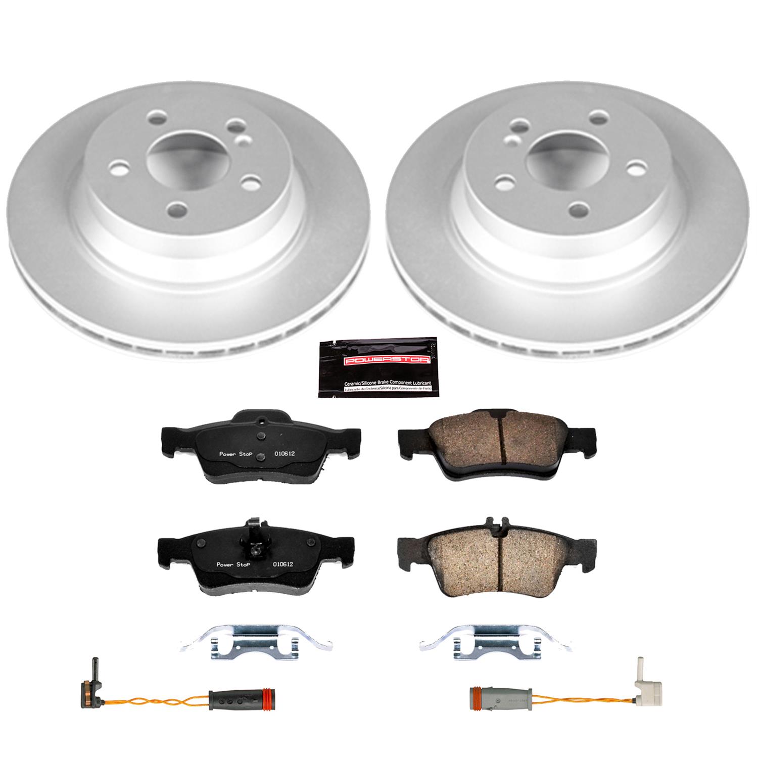 Power Stop 2006 Mercedes-Benz E350 Front & Rear Z23 Evolution Sport Coated Brake Kit (1x psbCRK5168, 1x psbCRK5323) thumbnail 8