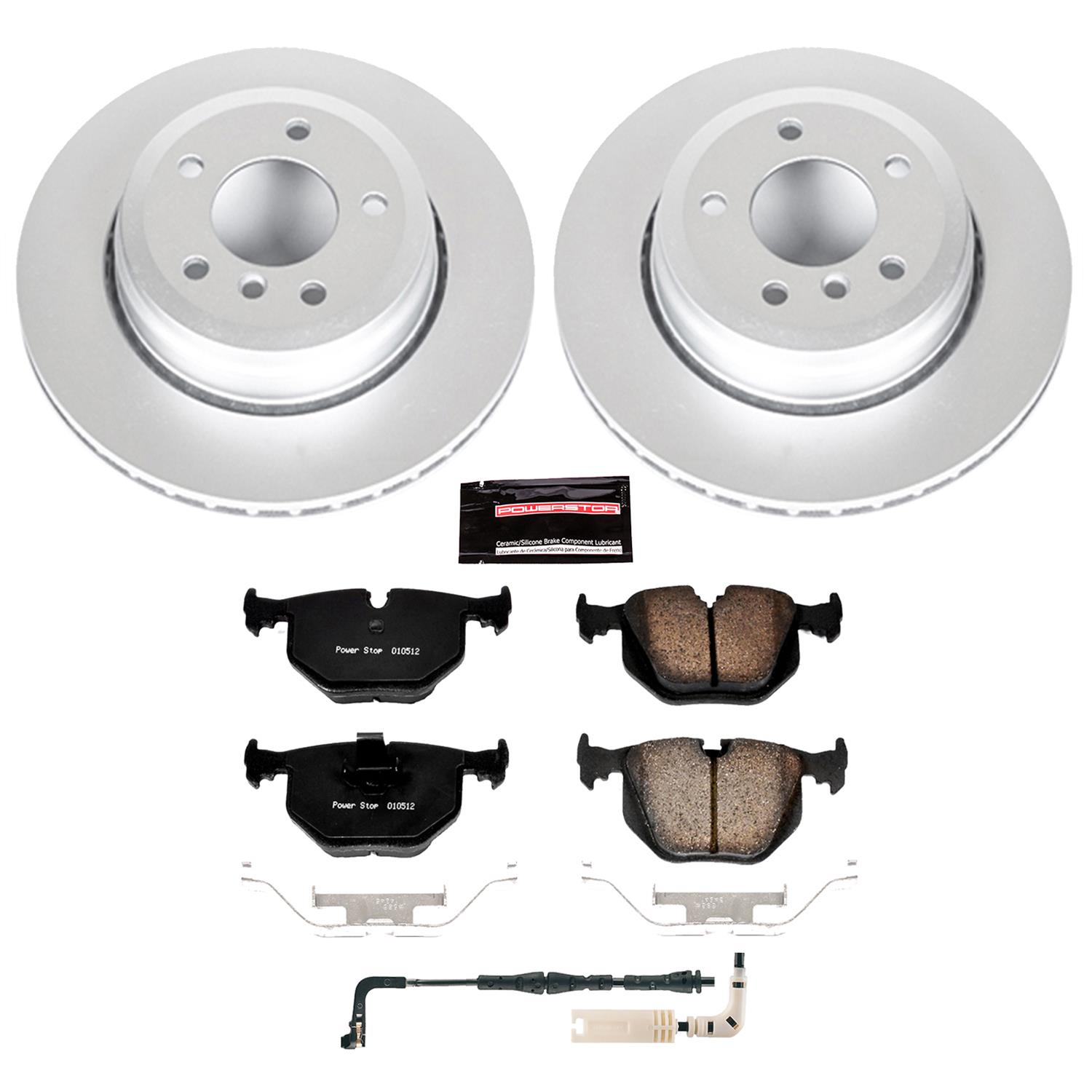 Power Stop 04-06 BMW 525i Front & Rear Z23 Evolution Sport Coated Brake Kit (1x psbCRK5361, 1x psbCRK2110) thumbnail 9