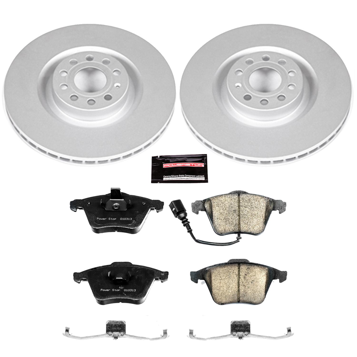 Power Stop 09-11 Volkswagen CC Front & Rear Z23 Evolution Sport Coated Brake Kit (1x psbCRK5425, 1x psbCRK4628) thumbnail 7