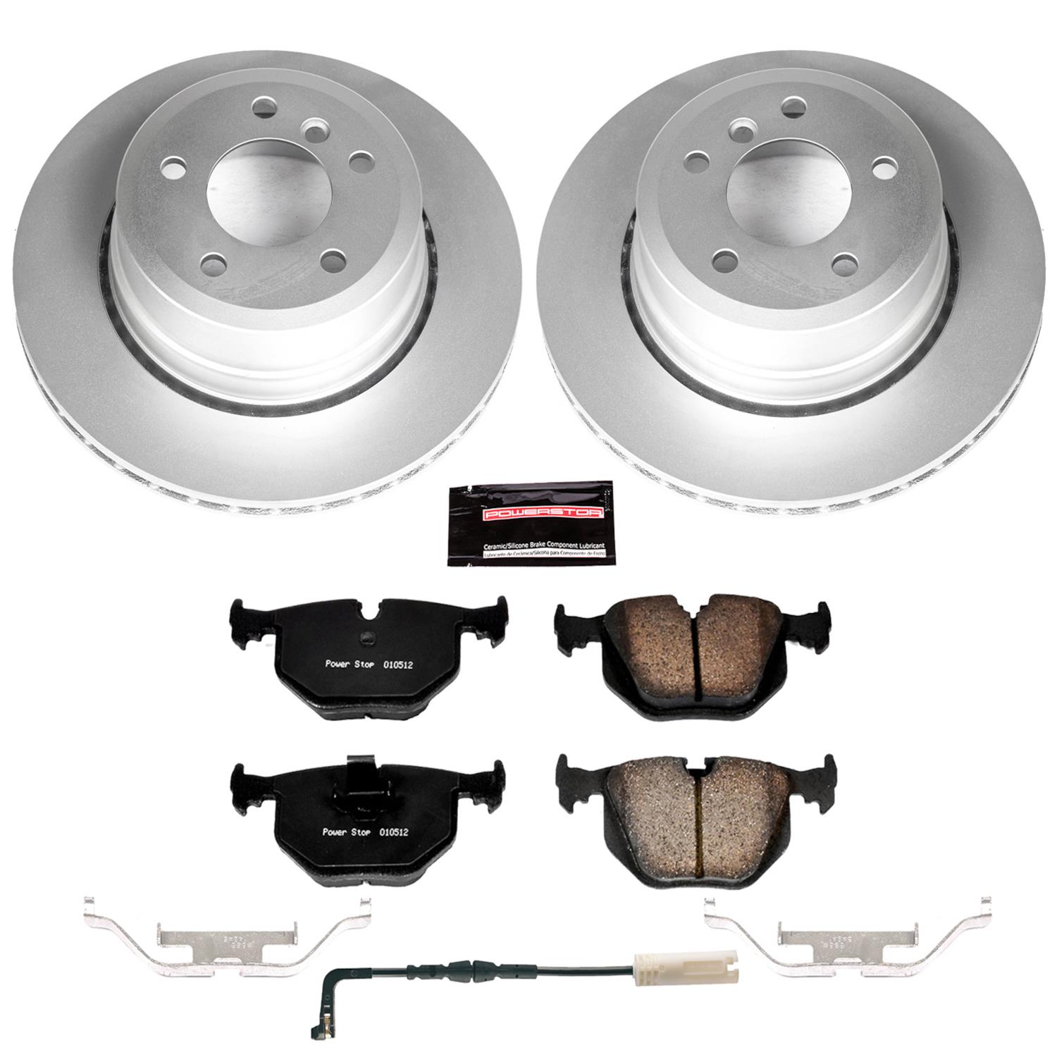Power Stop 06-07 BMW 530xi Front & Rear Z23 Evolution Sport Coated Brake Kit (1x psbCRK5492, 1x psbCRK2110) thumbnail 5