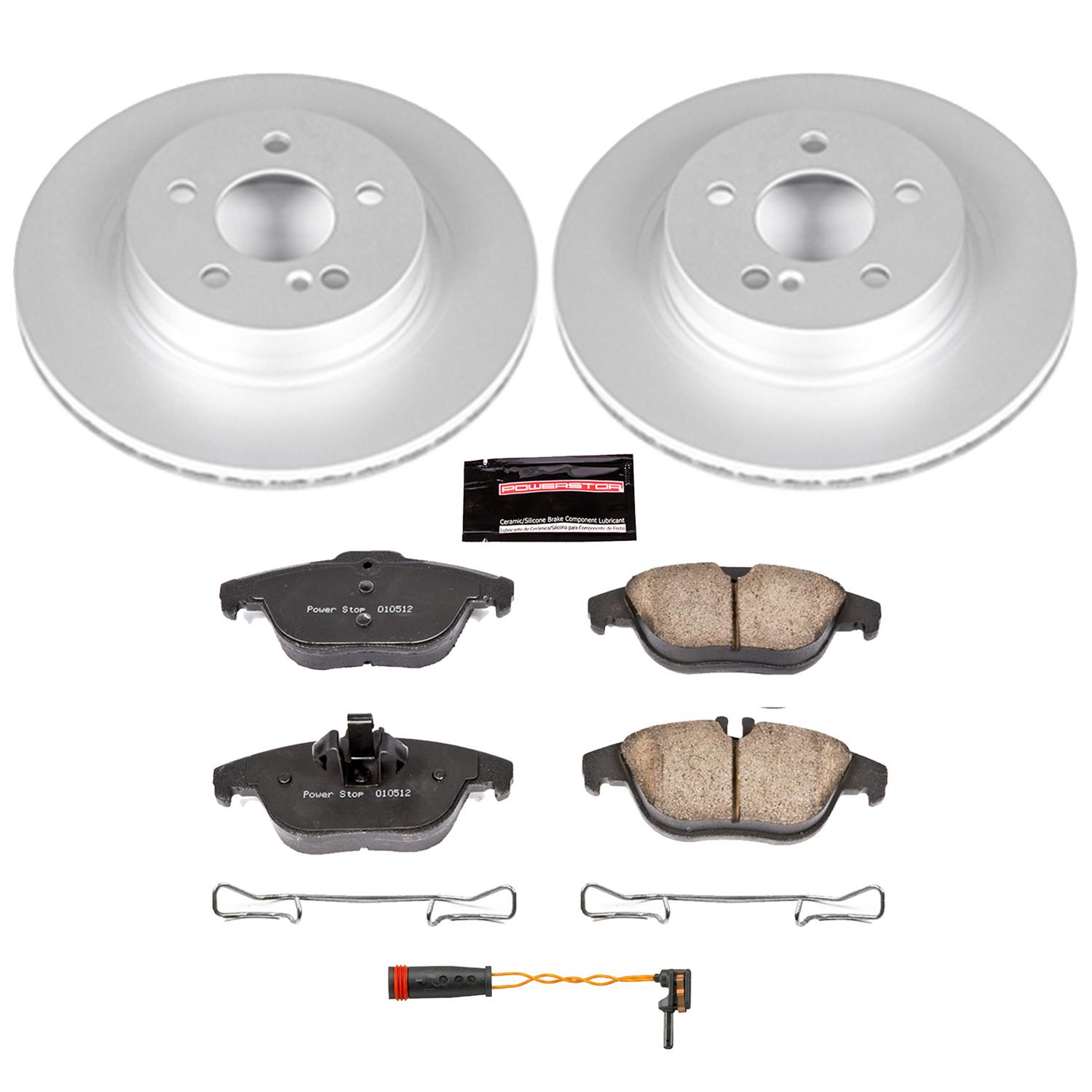 Power Stop 2014 Mercedes-Benz C300 Front & Rear Z23 Evolution Sport Coated Brake Kit (1x psbCRK5626, 1x psbCRK7496) thumbnail 8