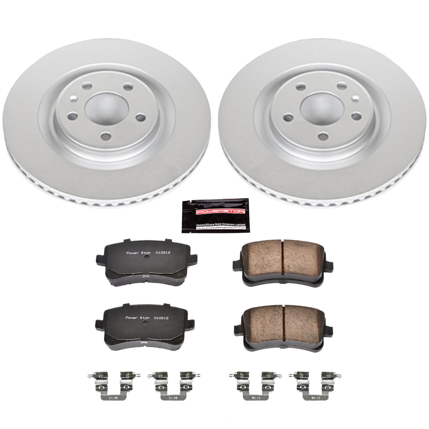 Power Stop 2011 Audi S4 Front & Rear Z23 Evolution Sport Coated Brake Kit (1x psbCRK6154, 1x psbCRK5678) thumbnail 8