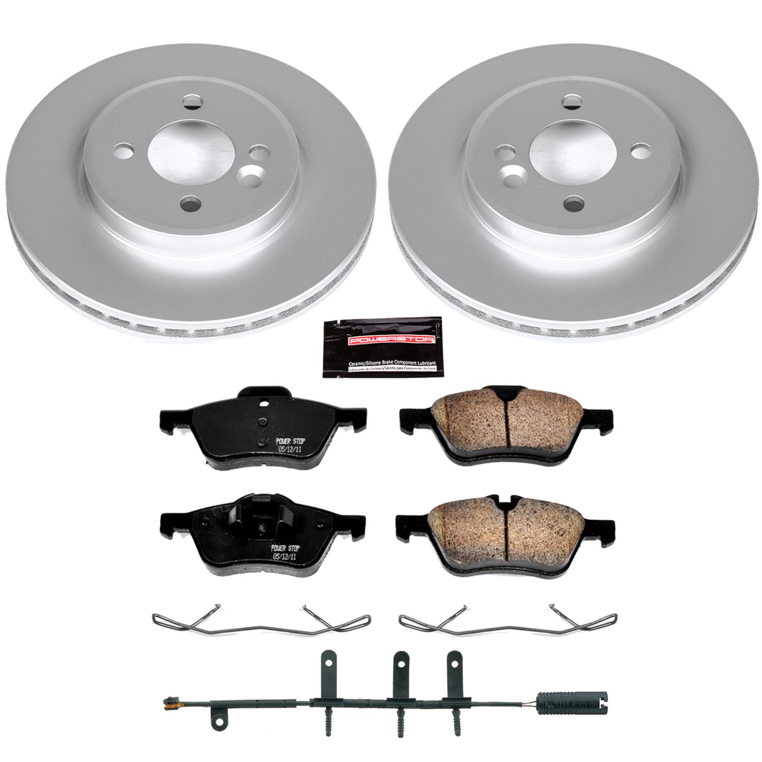 Power Stop 02-06 Mini Cooper Front & Rear Z23 Evolution Sport Coated Brake Kit (1x psbCRK5724, 1x psbCRK5726) thumbnail 7