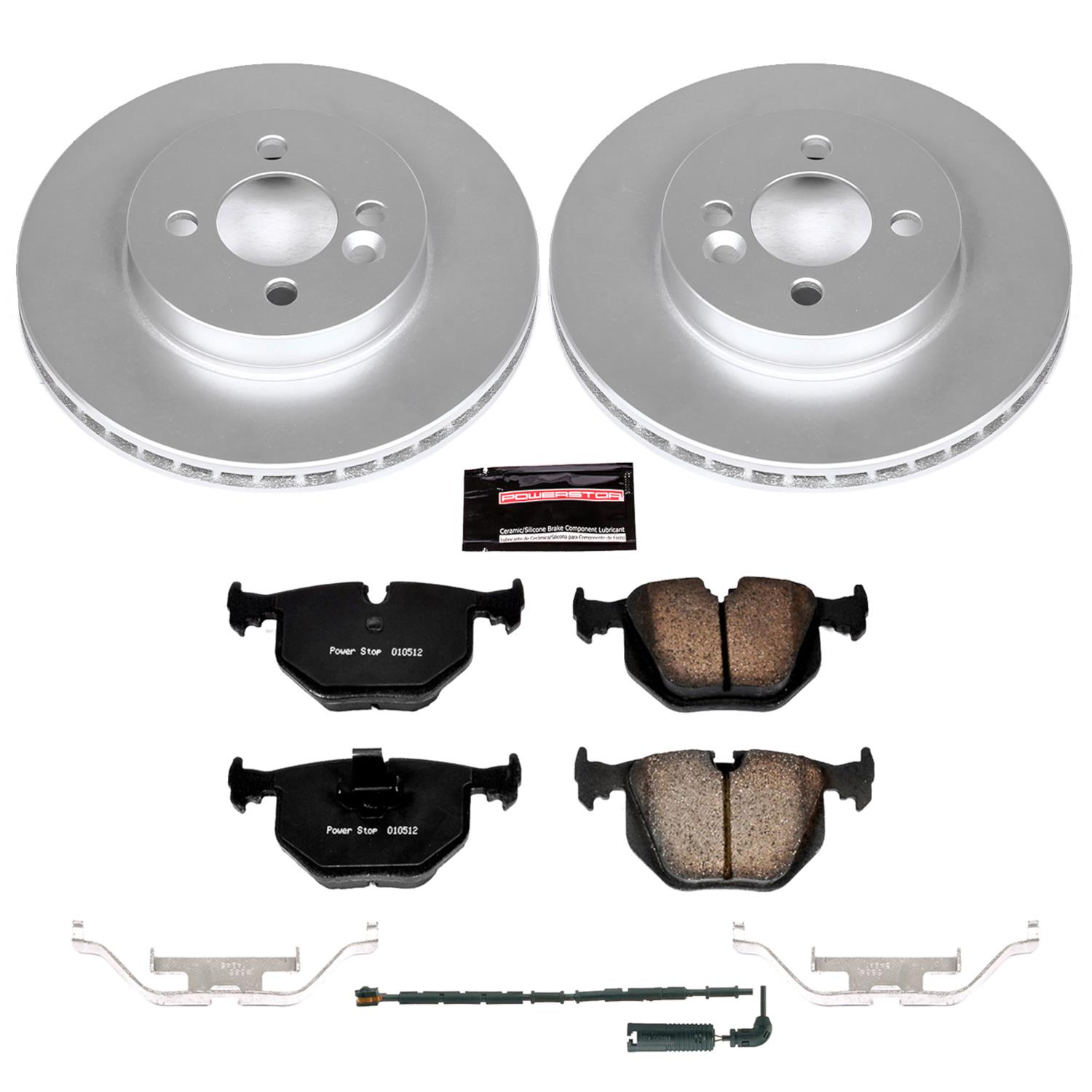 Power Stop 01-06 BMW 330Ci Front & Rear Z23 Evolution Sport Coated Brake Kit (1x psbCRK933, 1x psbCRK5729) thumbnail 7