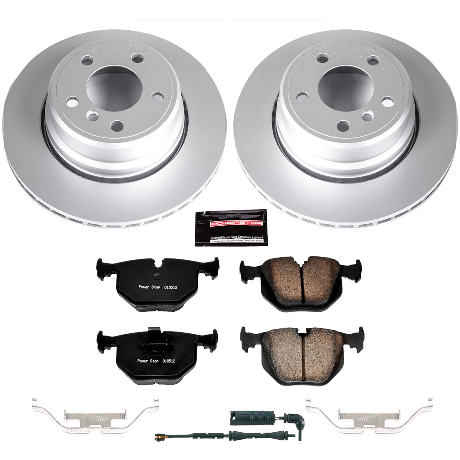 Power Stop 04-06 BMW X5 Front & Rear Z23 Evolution Sport Coated Brake Kit (1x psbCRK879, 1x psbCRK5734) thumbnail 5