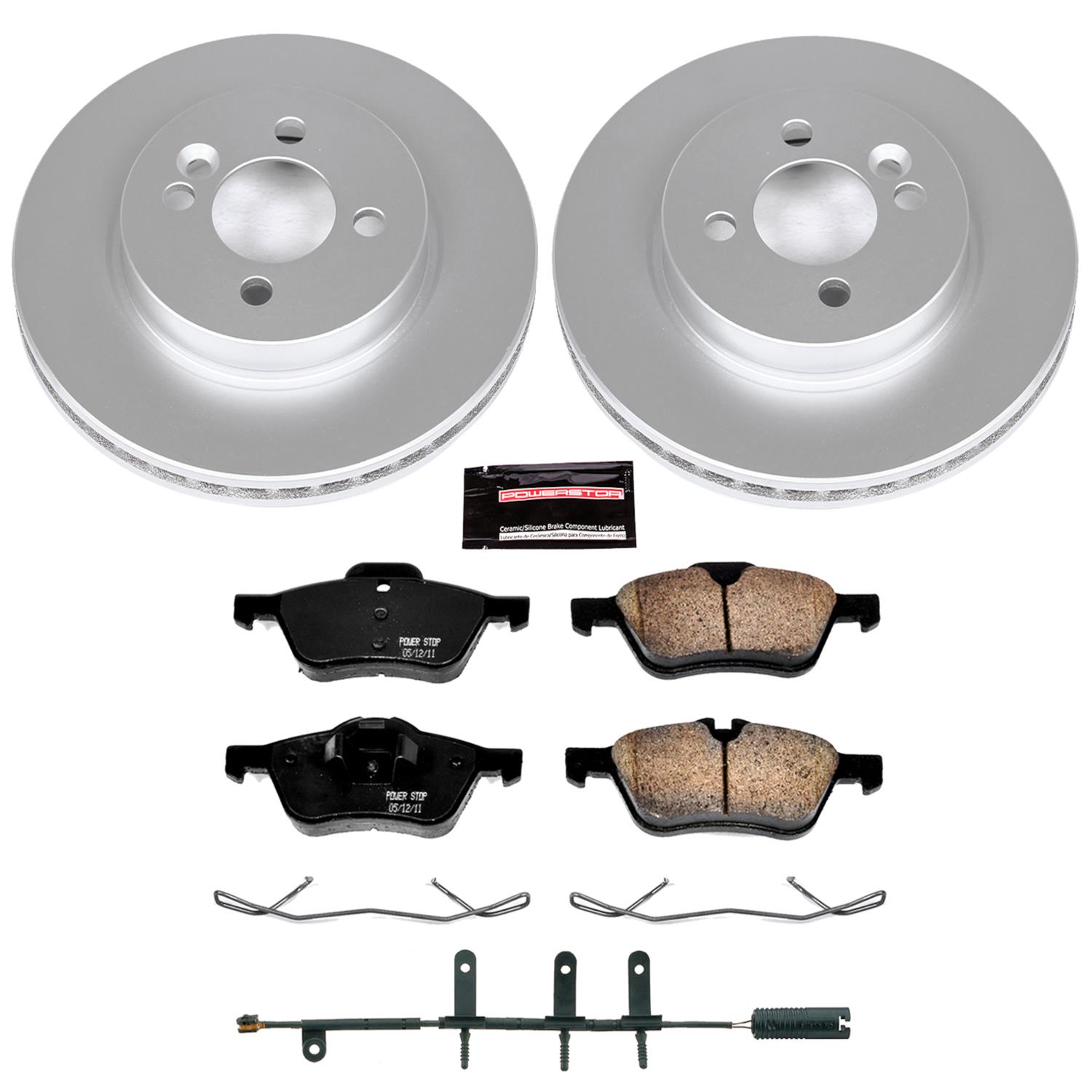 Power Stop 07-08 Mini Cooper Front & Rear Z23 Evolution Sport Coated Brake Kit (1x psbCRK5780, 1x psbCRK6280) thumbnail 5