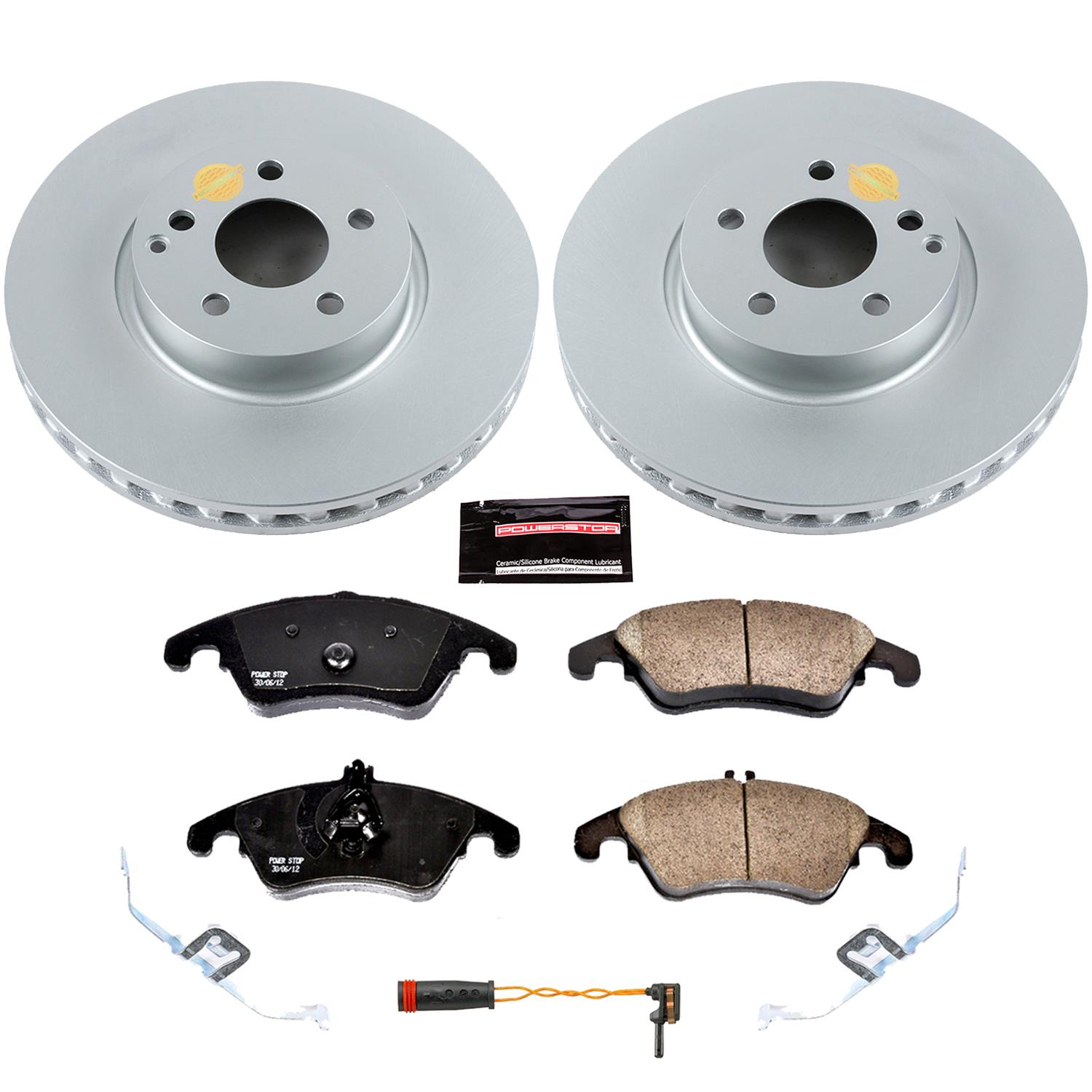 Power Stop 10-16 Mercedes-Benz E350 Front & Rear Z23 Evolution Sport Coated Brake Kit (1x psbCRK5792, 1x psbCRK6359) thumbnail 5