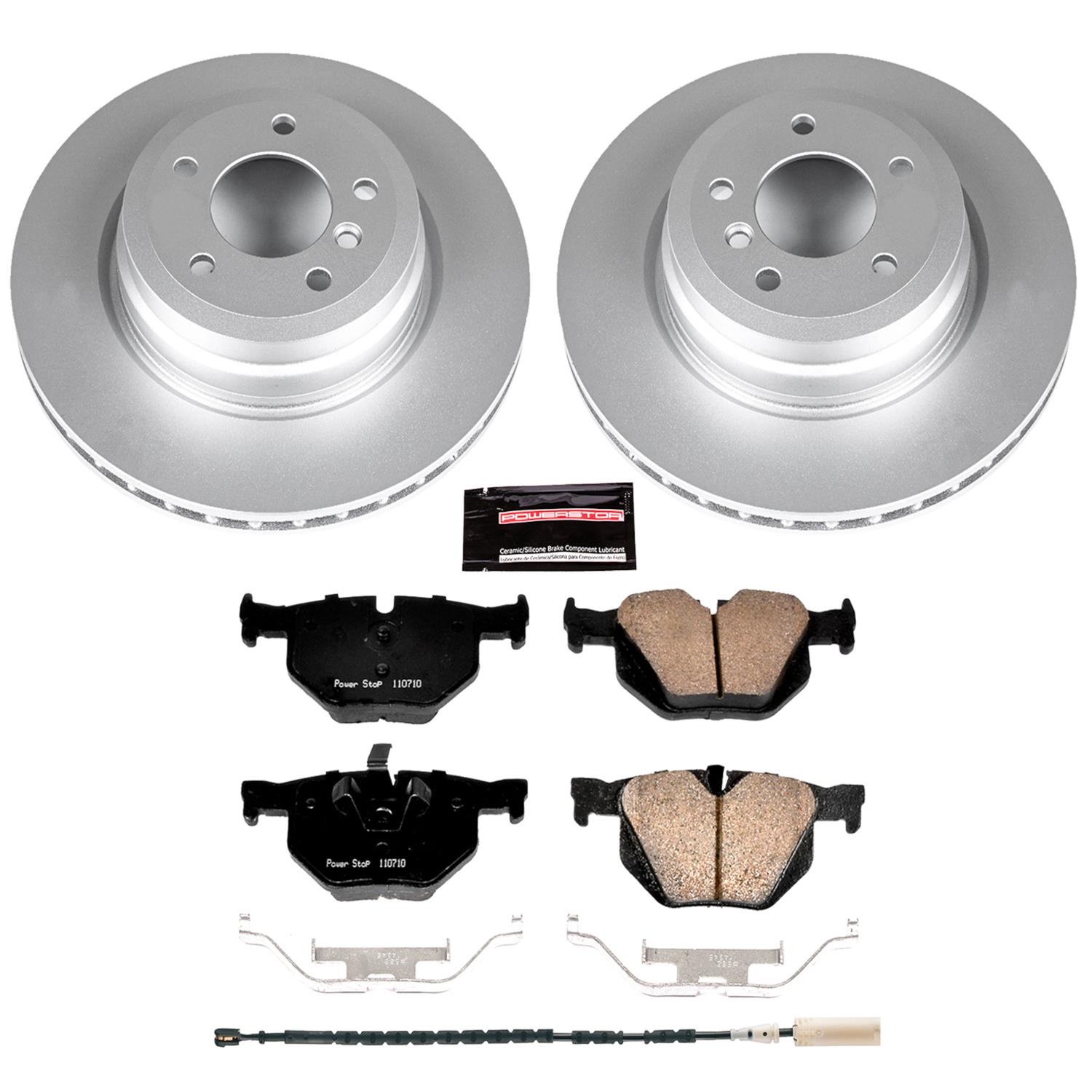 Power Stop 11-13 BMW 335i Front & Rear Z23 Evolution Sport Coated Brake Kit (1x psbCRK6055, 1x psbCRK5982) thumbnail 5